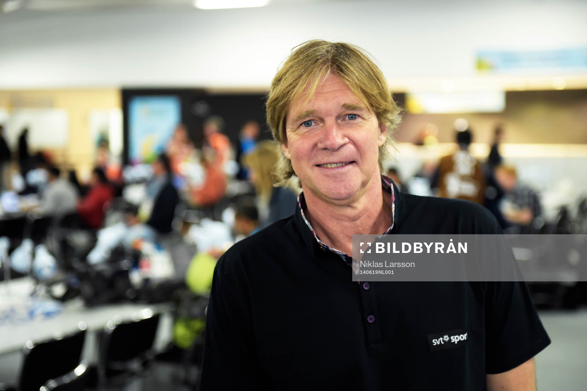 Glenn Strömberg, Kommentator SvT innan fotbollsmatchen