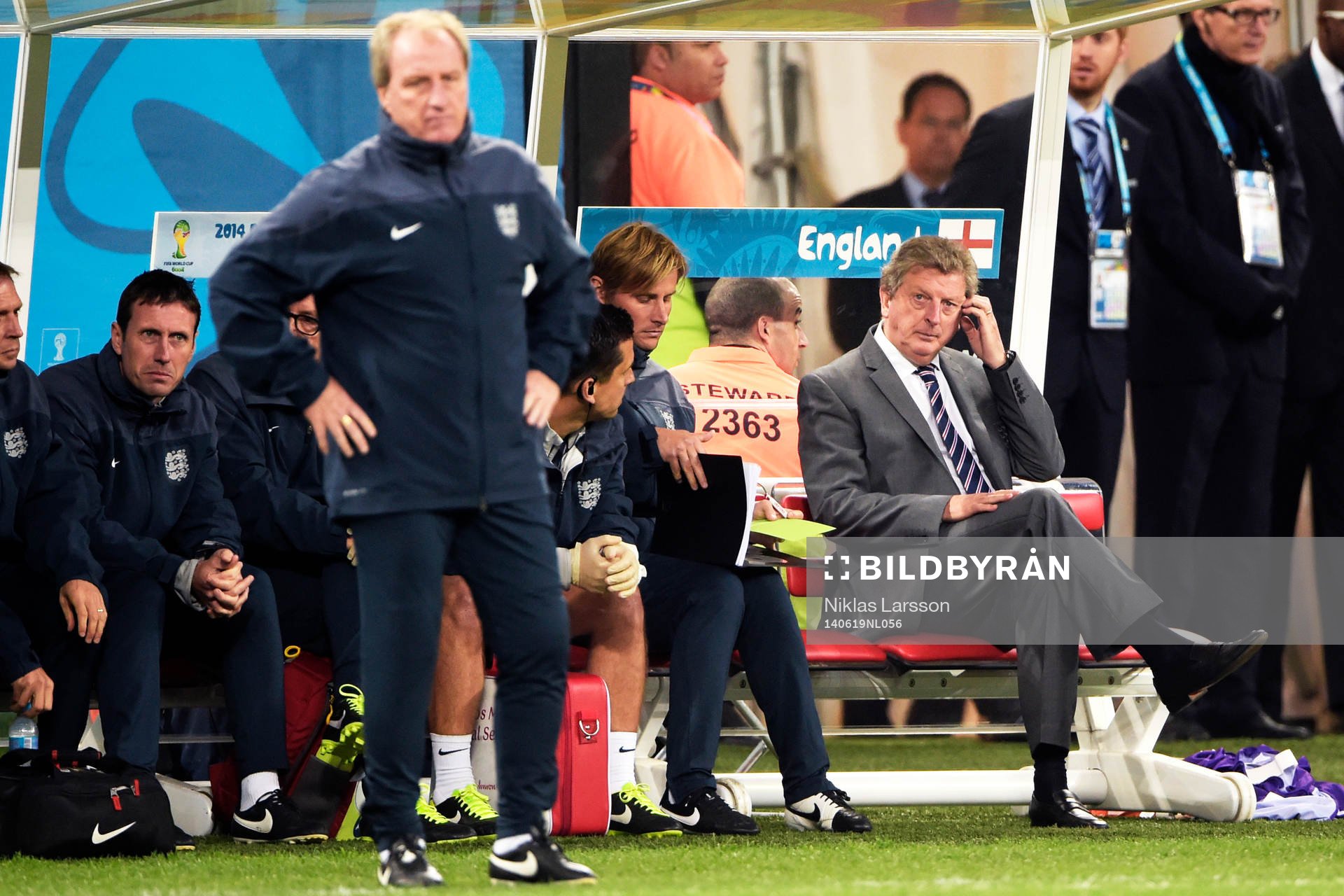 Englands tränare Roy Hodgson