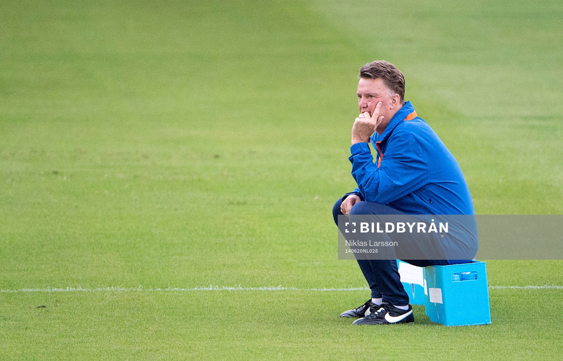 Hollands tränare Louis van Gaal
