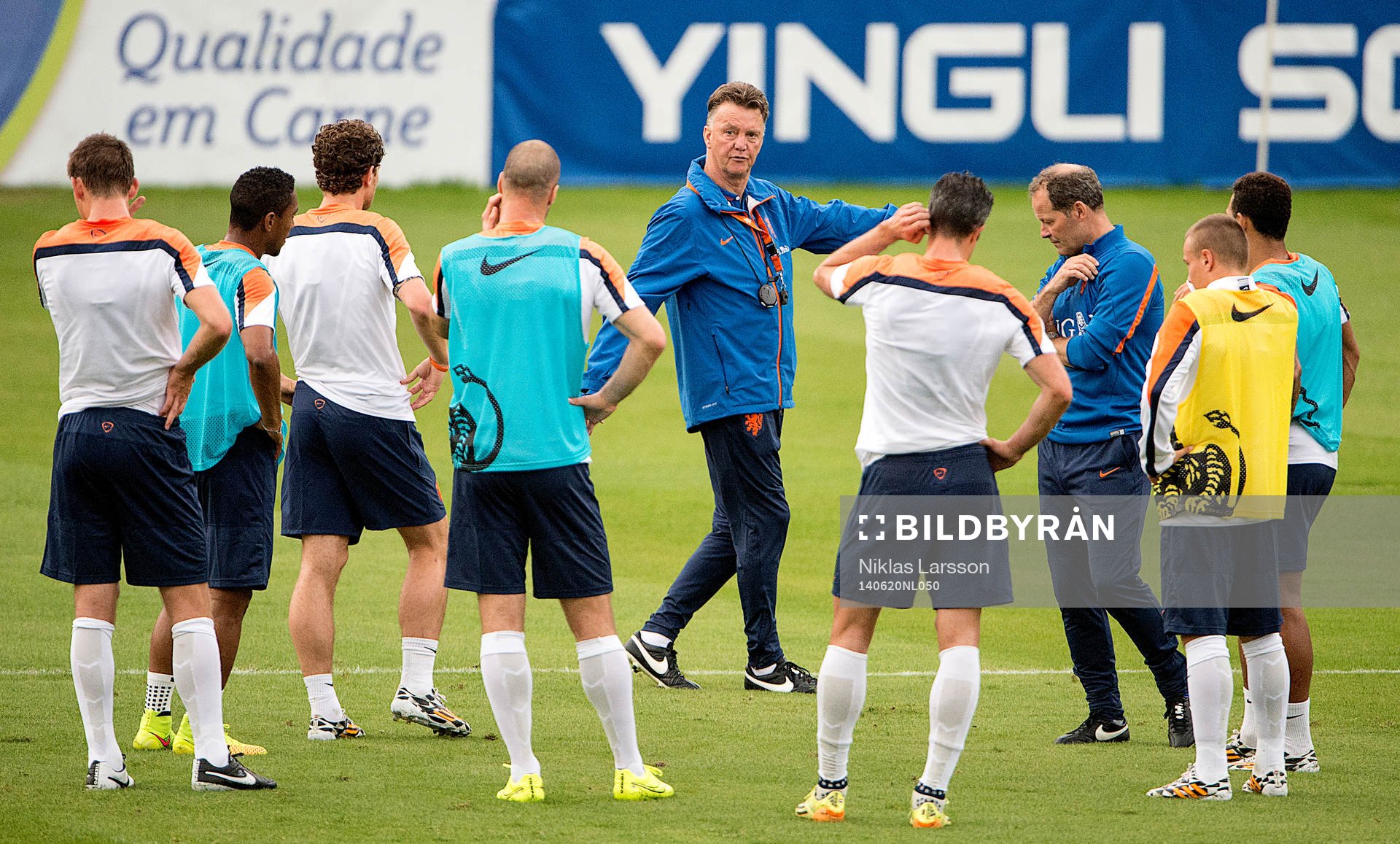 Hollands tränare Louis van Gaal
