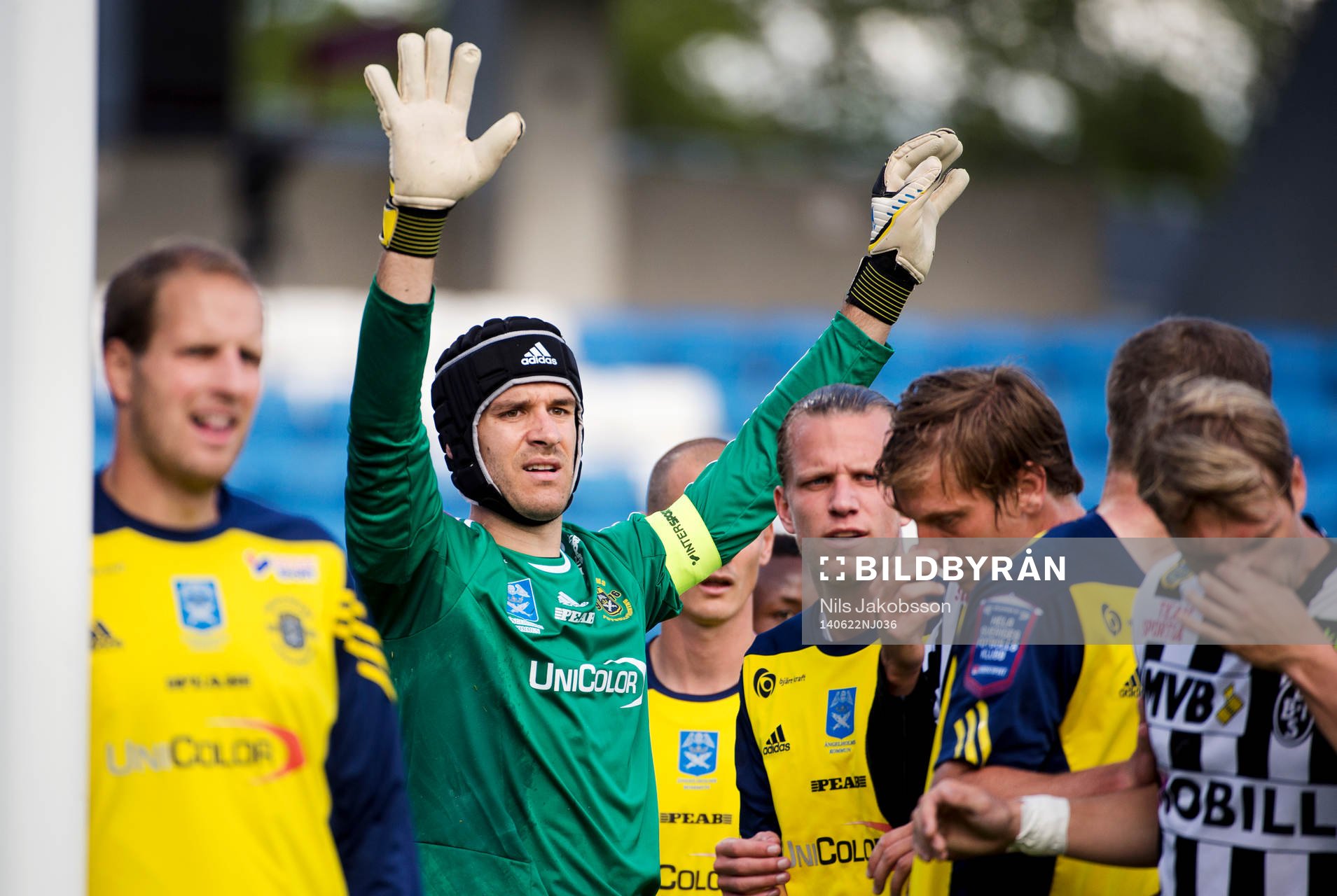 Ängelholms målvakt Matt Pyzdrowski