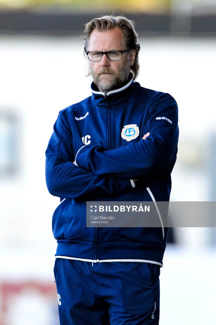 Utsiktens tränare Janne Carlsson