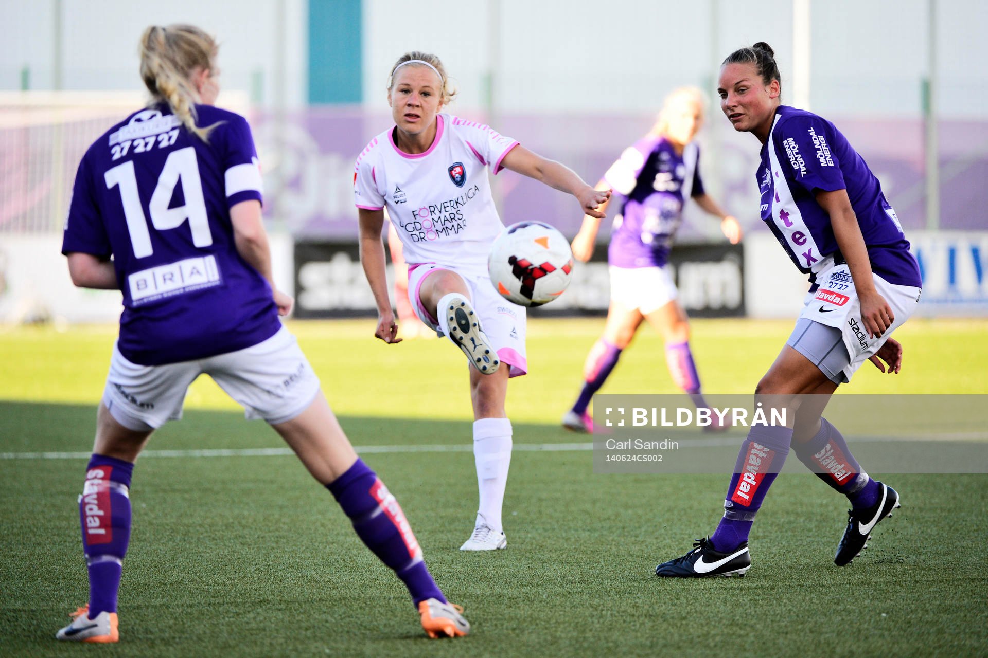 Rosengårds Katrin Schmidt  och Jitex Anna Hjälmkvist