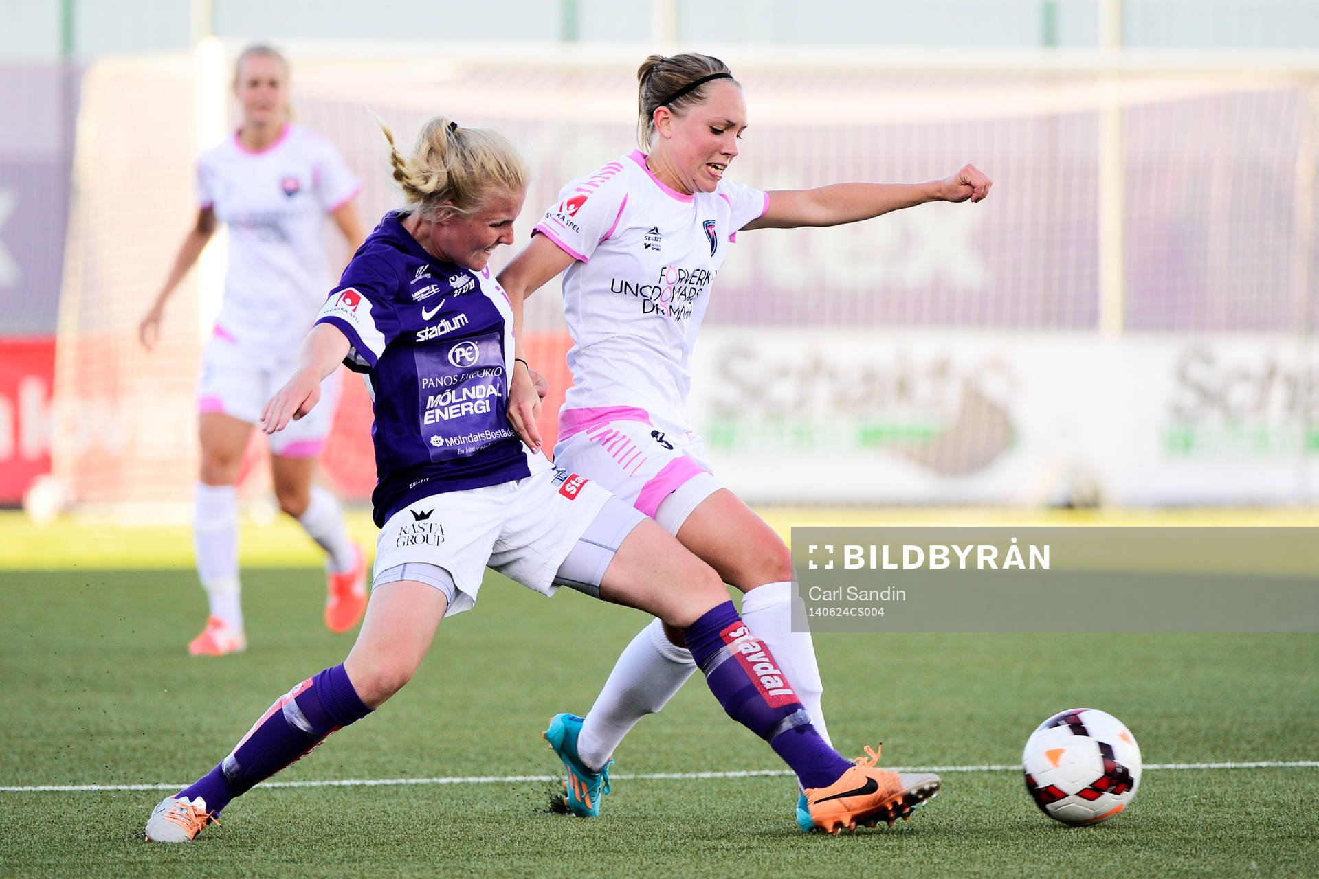 Jitex Soffia Gunnarsdottir  och Rosengårds Elin Rubensson
