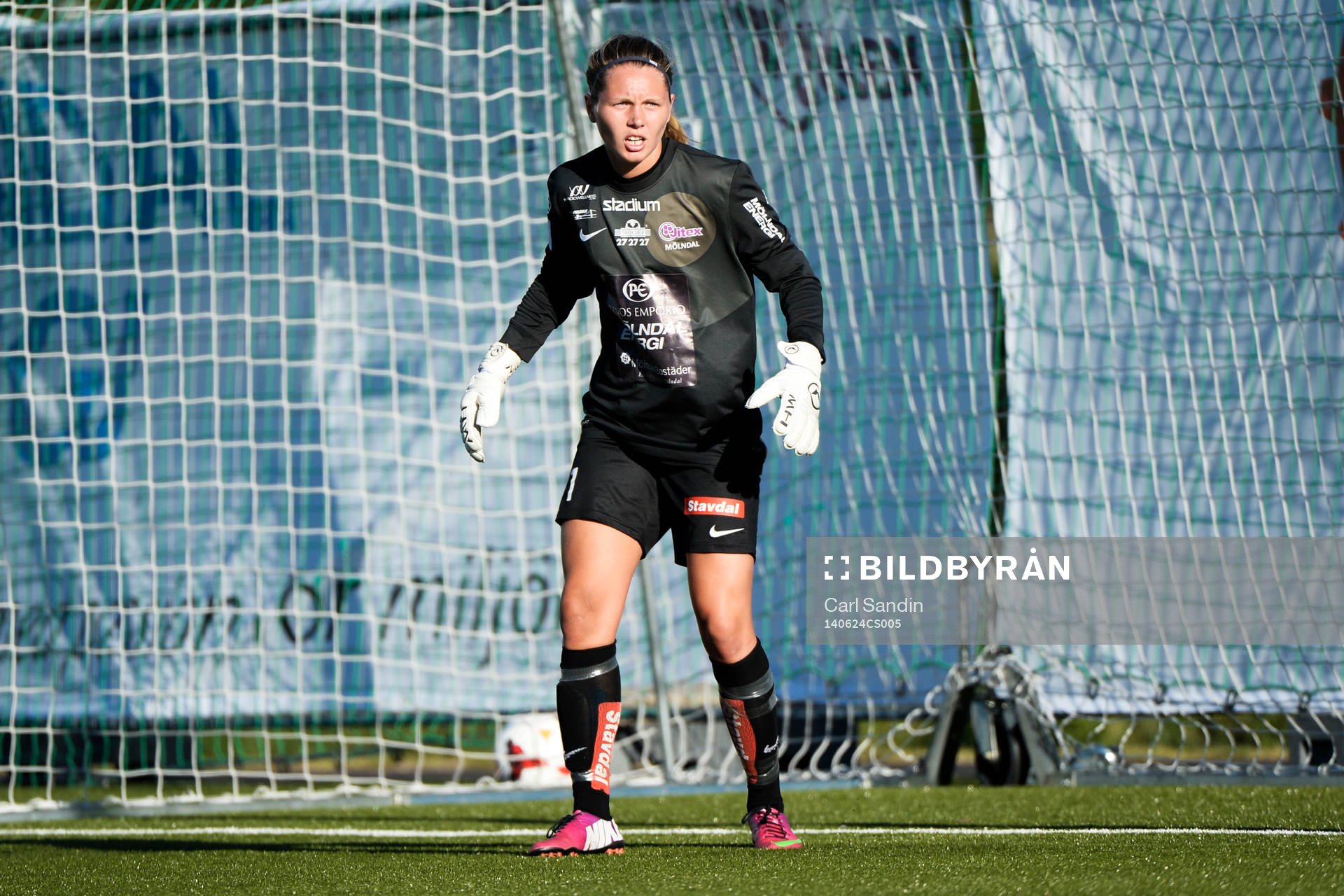 Jitex målvakt Jennifer Falk