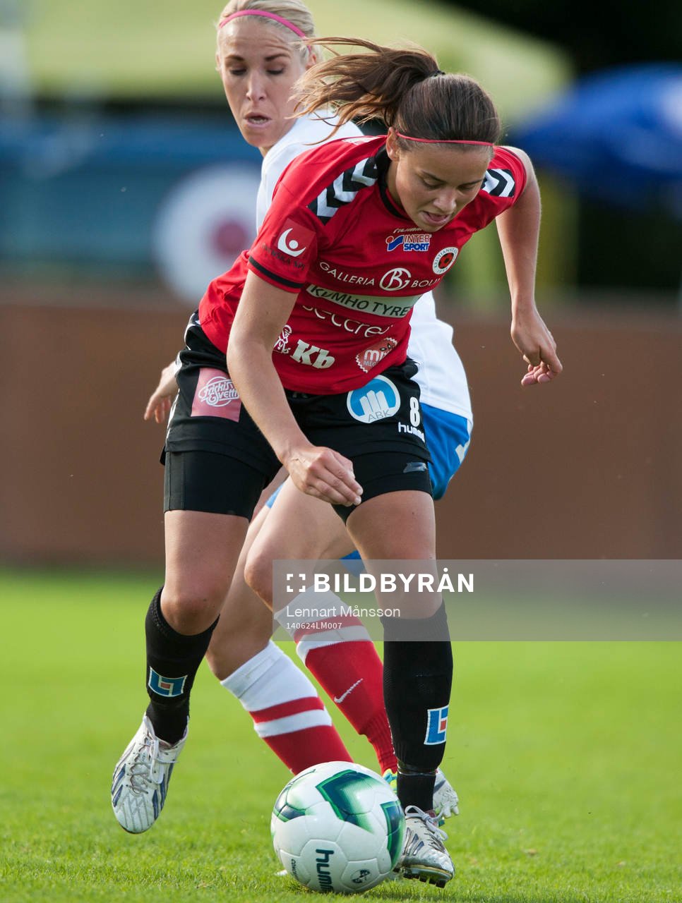 Kristianstads Alice Nilsson och Örebros Elin Magnusson i