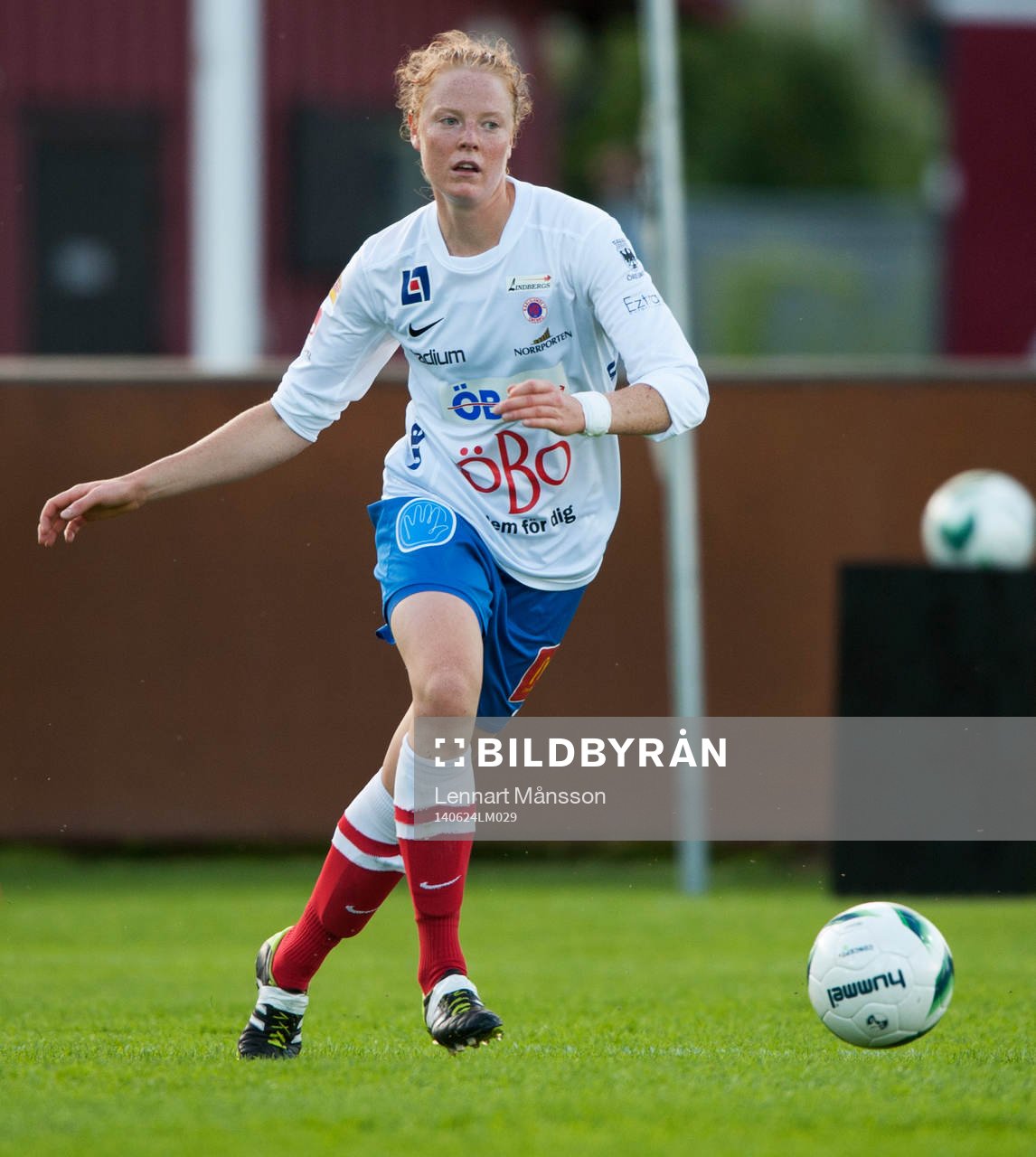 Örebros Sara Nordin i matchen i damallsvenskan mellan