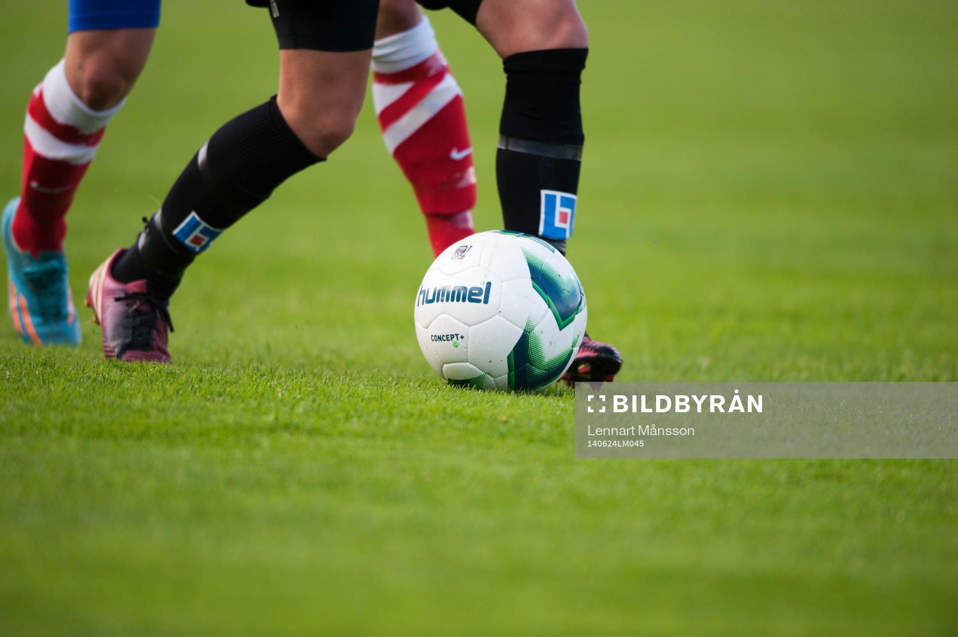 Bollkontroll i matchen i damallsvenskan mellan Kristianstad