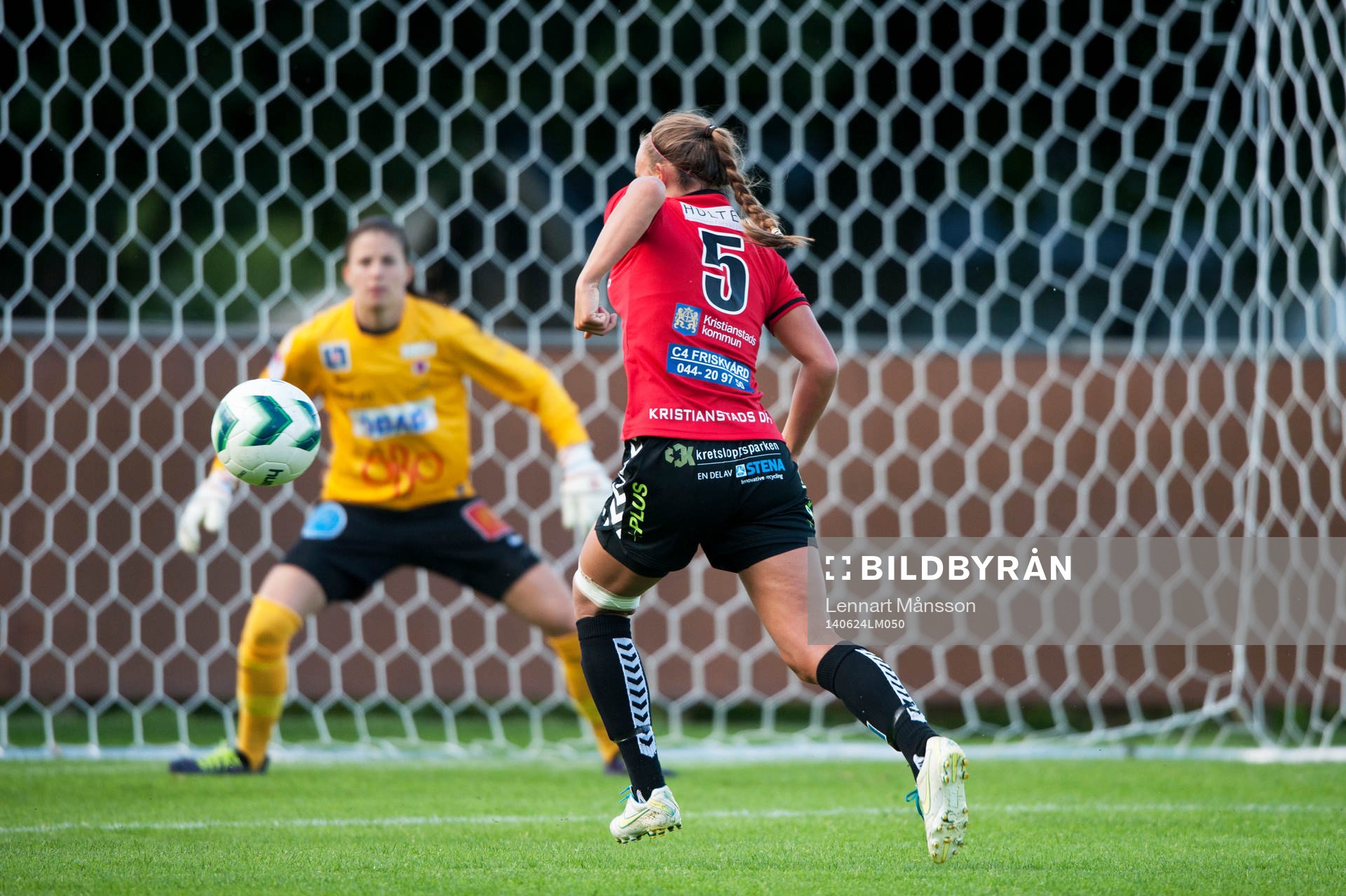 Kristianstads Olivia Welin friläge i matchen i