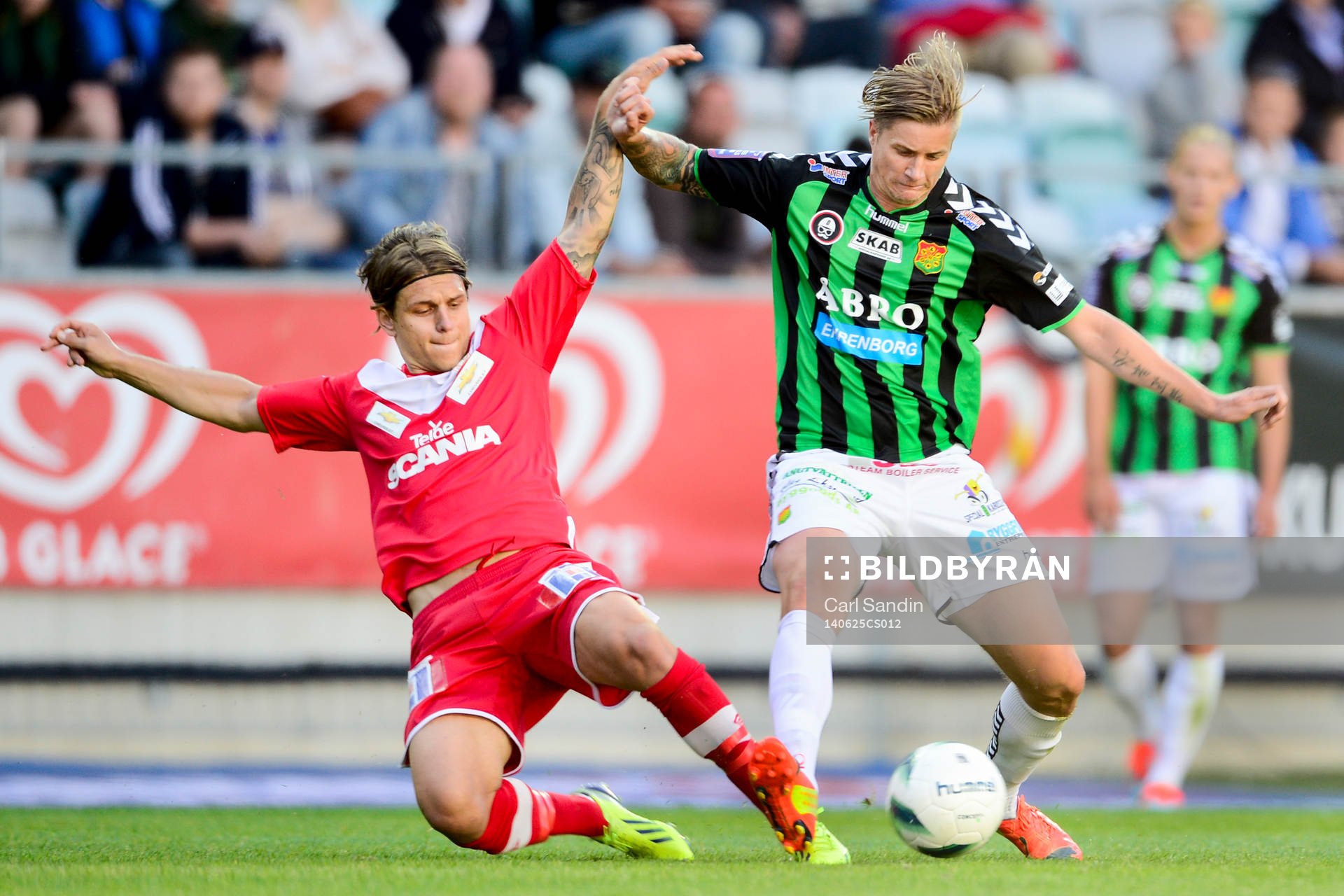 Assyriskas Fredrik Holster och GAIS Andreas Drugge