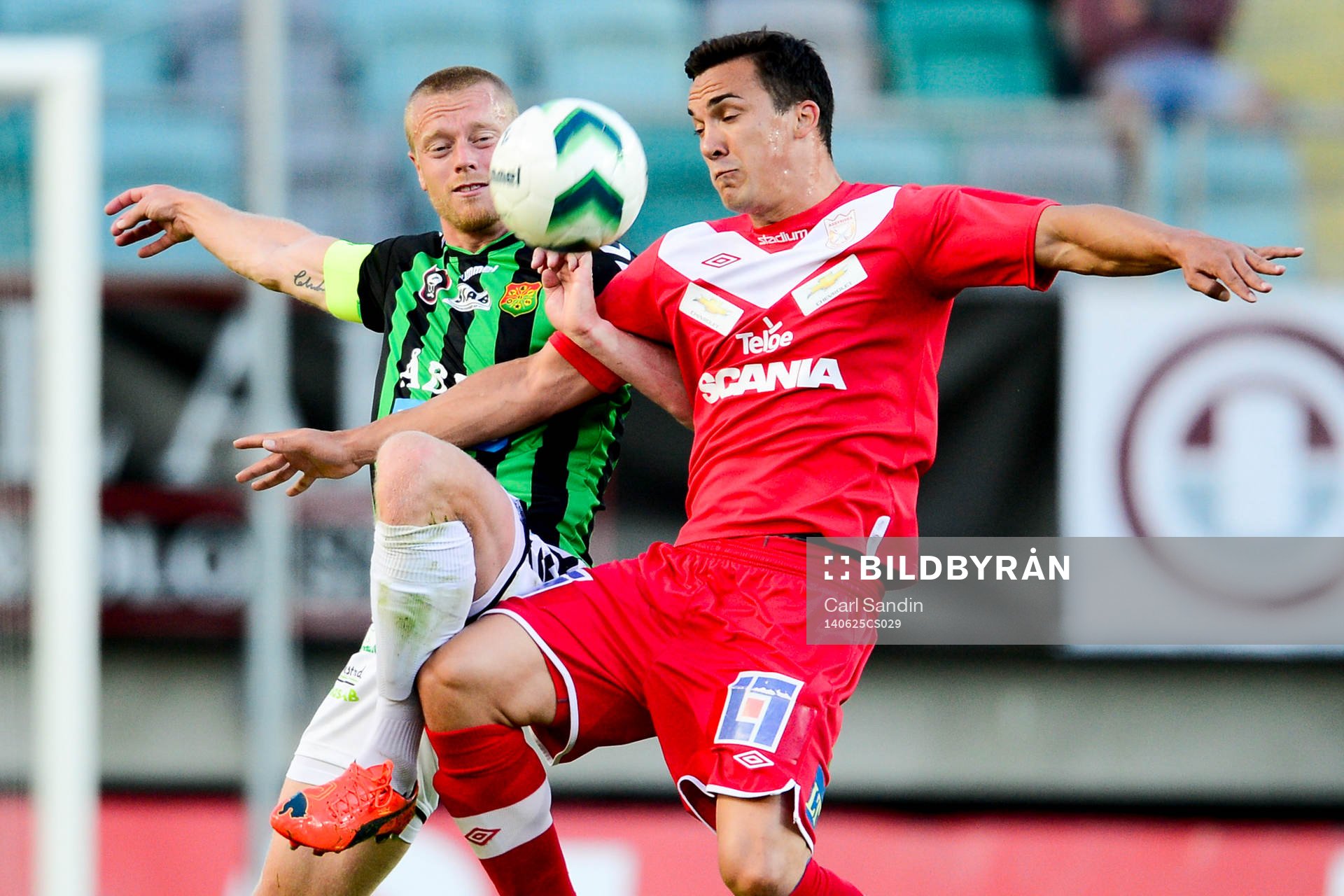 Assyriskas Admir Aganovic och GAIS Björn Andersson
