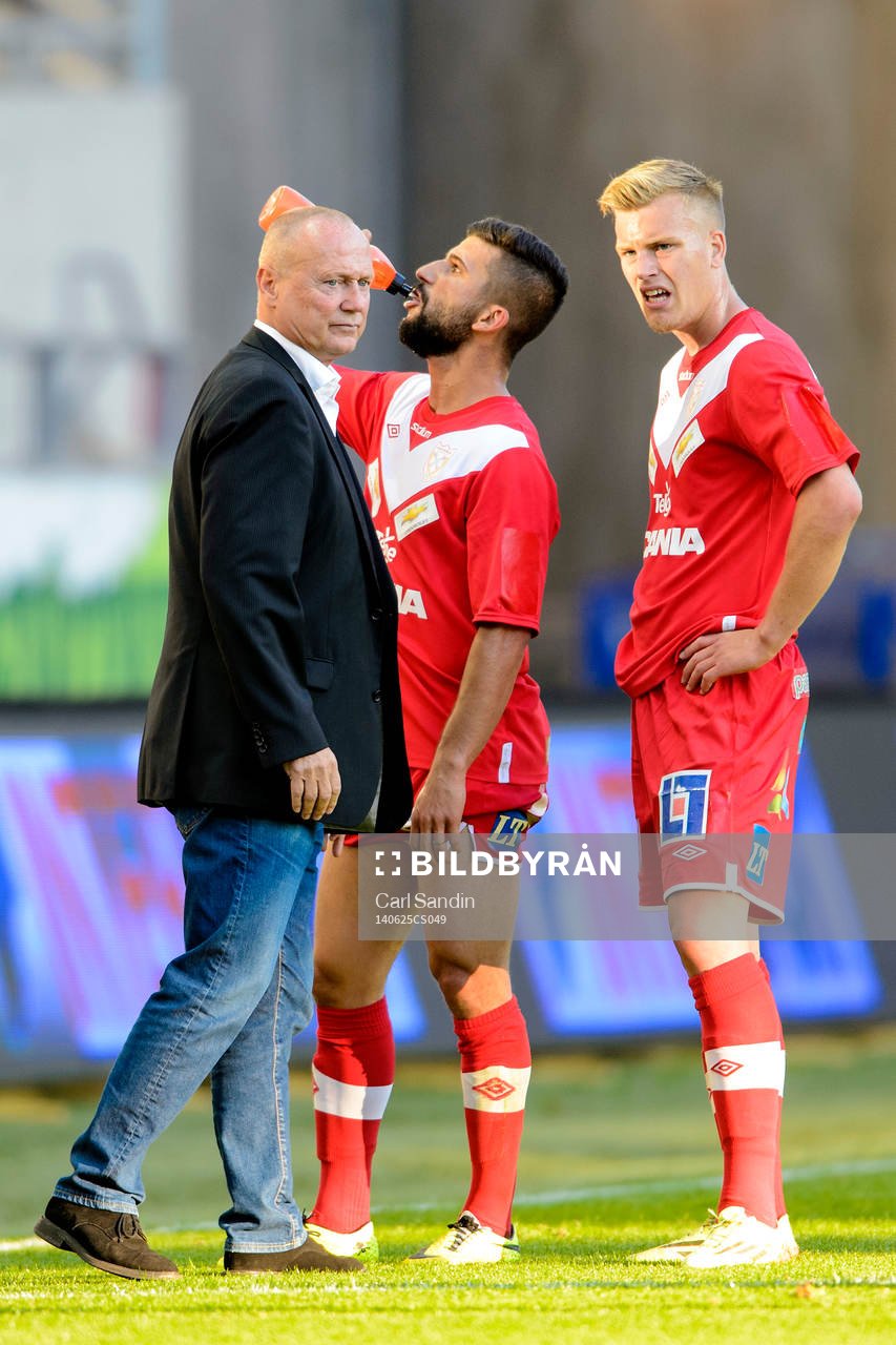 Assyriskas tränare Sören Åkeby och Jens Jacobsson