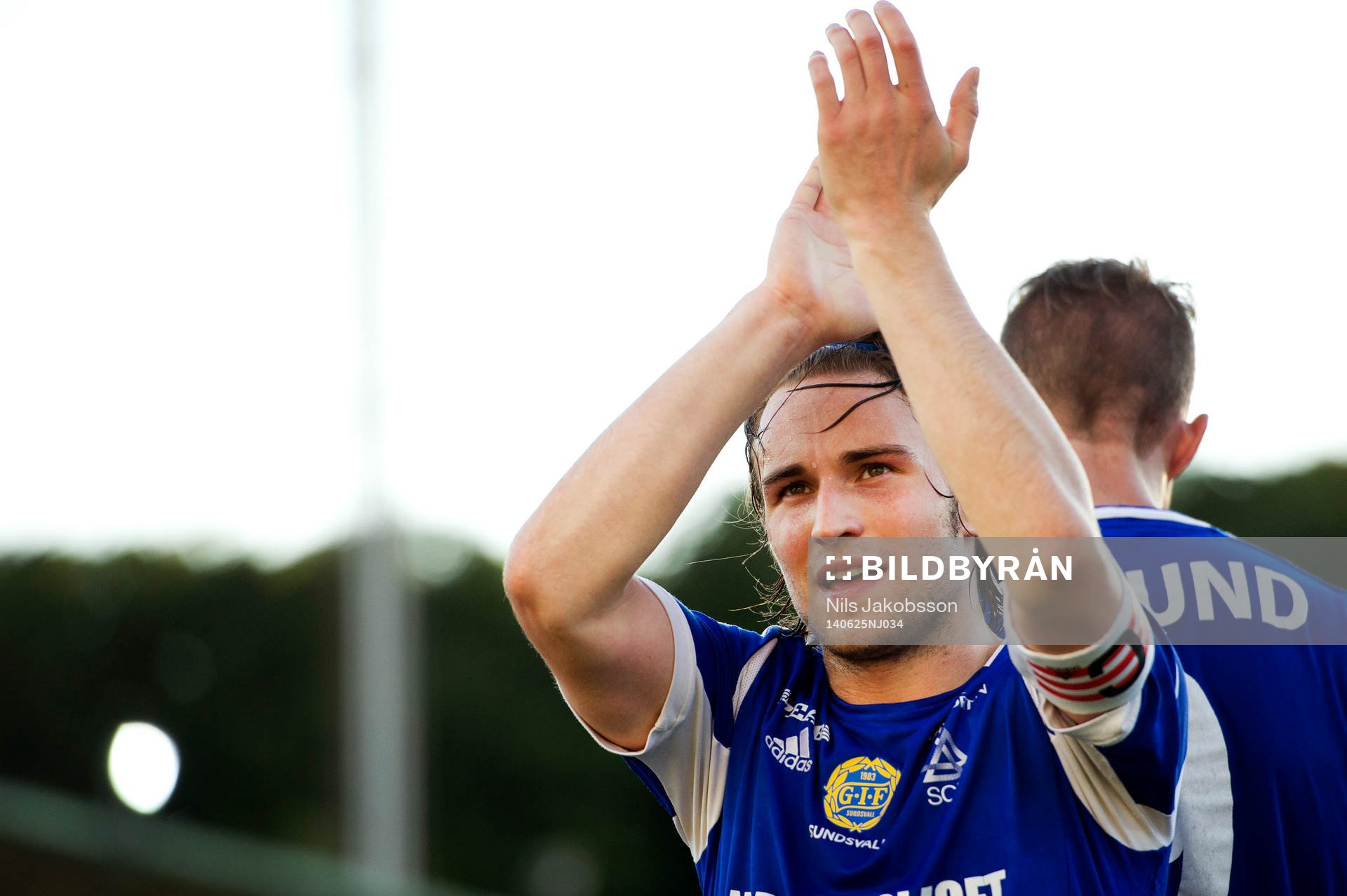 GIF Sundsvalls Kevin Walker jublar