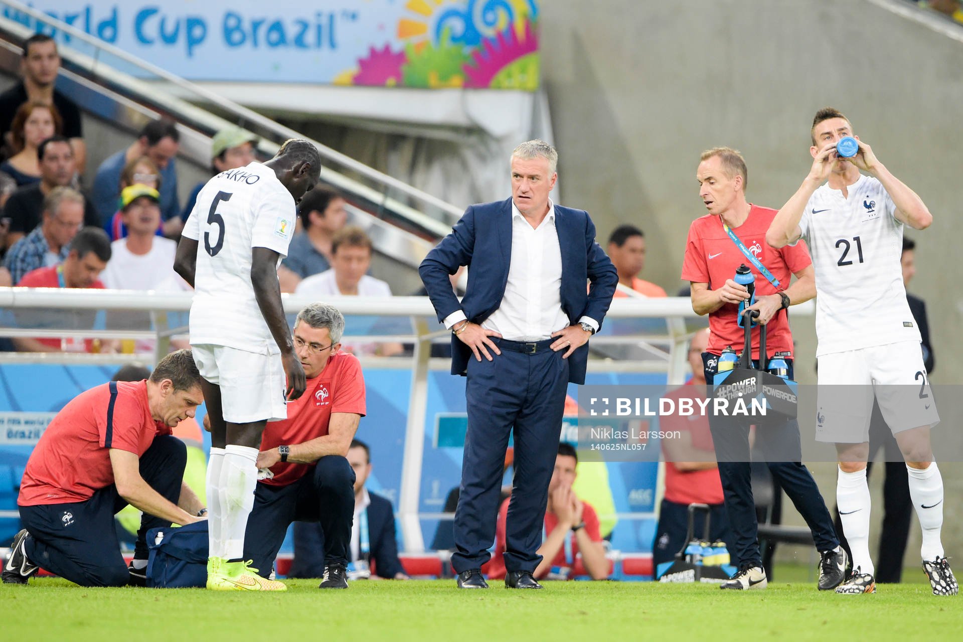 Frankrikes förbundskapten Didier Deschamps