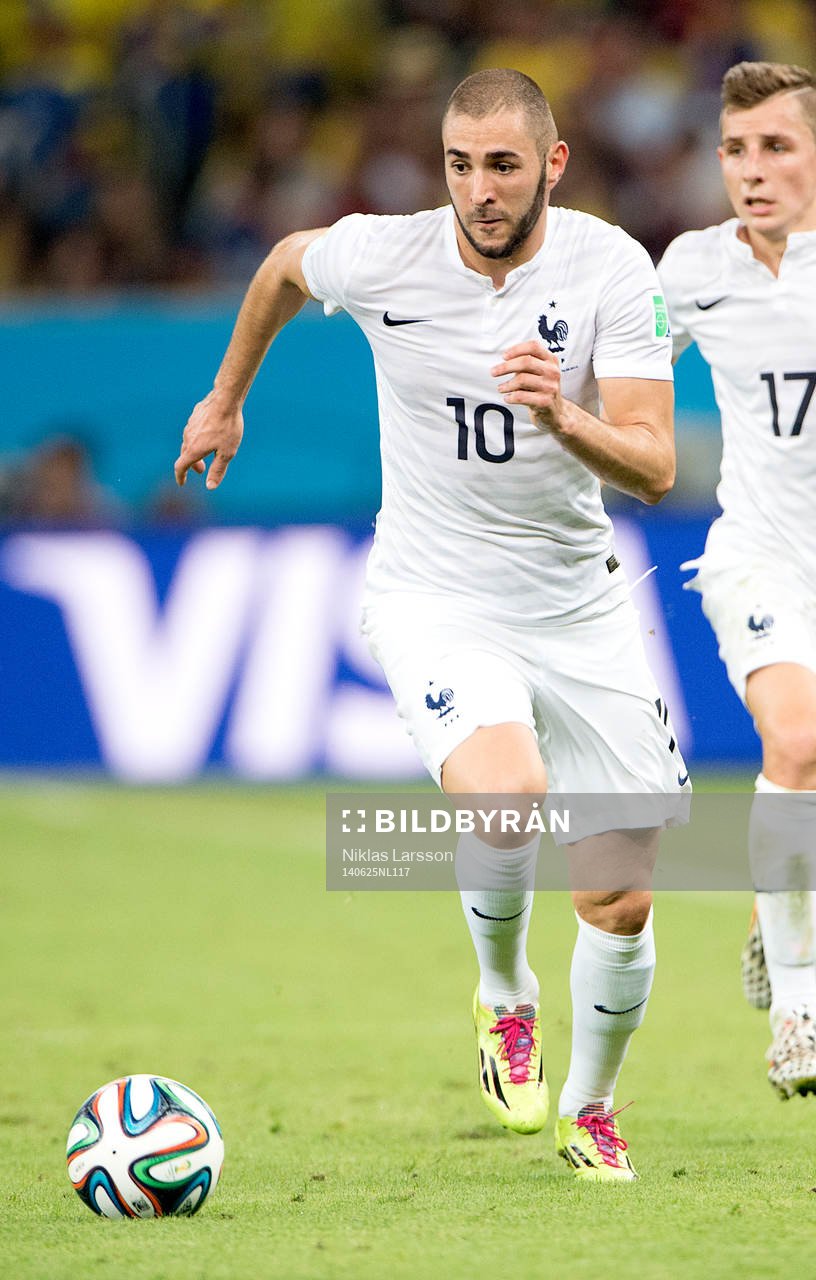 Frankrikes Karim Benzema