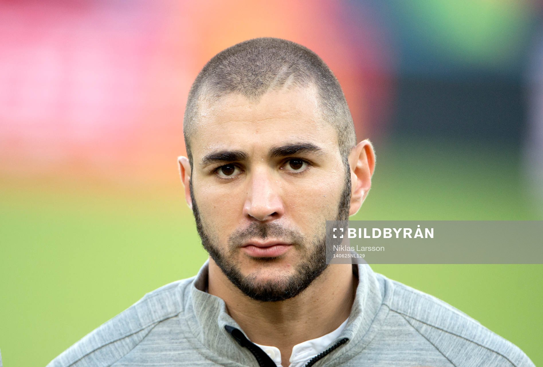 Frankrikes  Karim Benzema