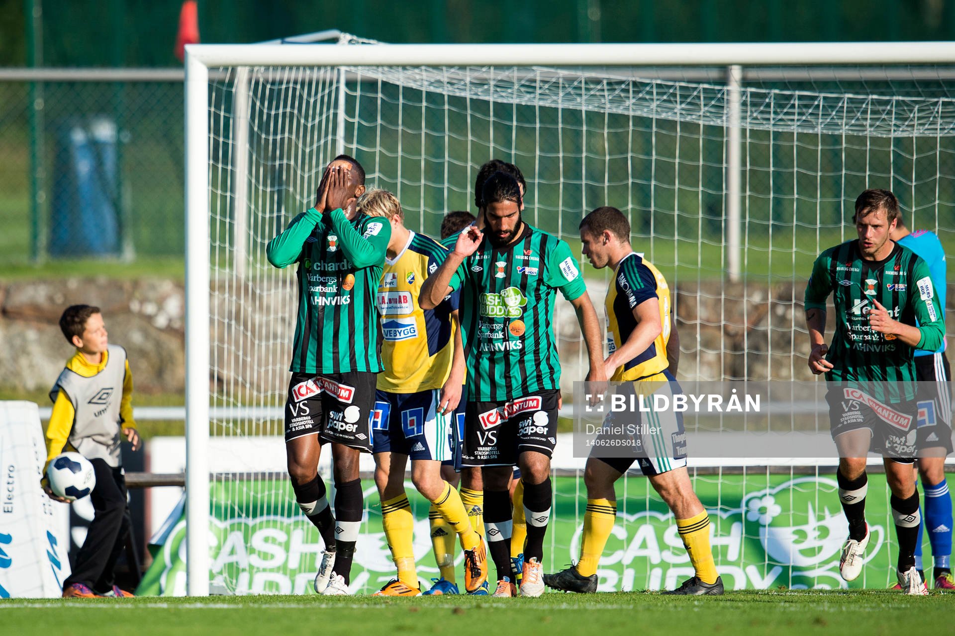 Varbergs Ibrahim Koroma deppar