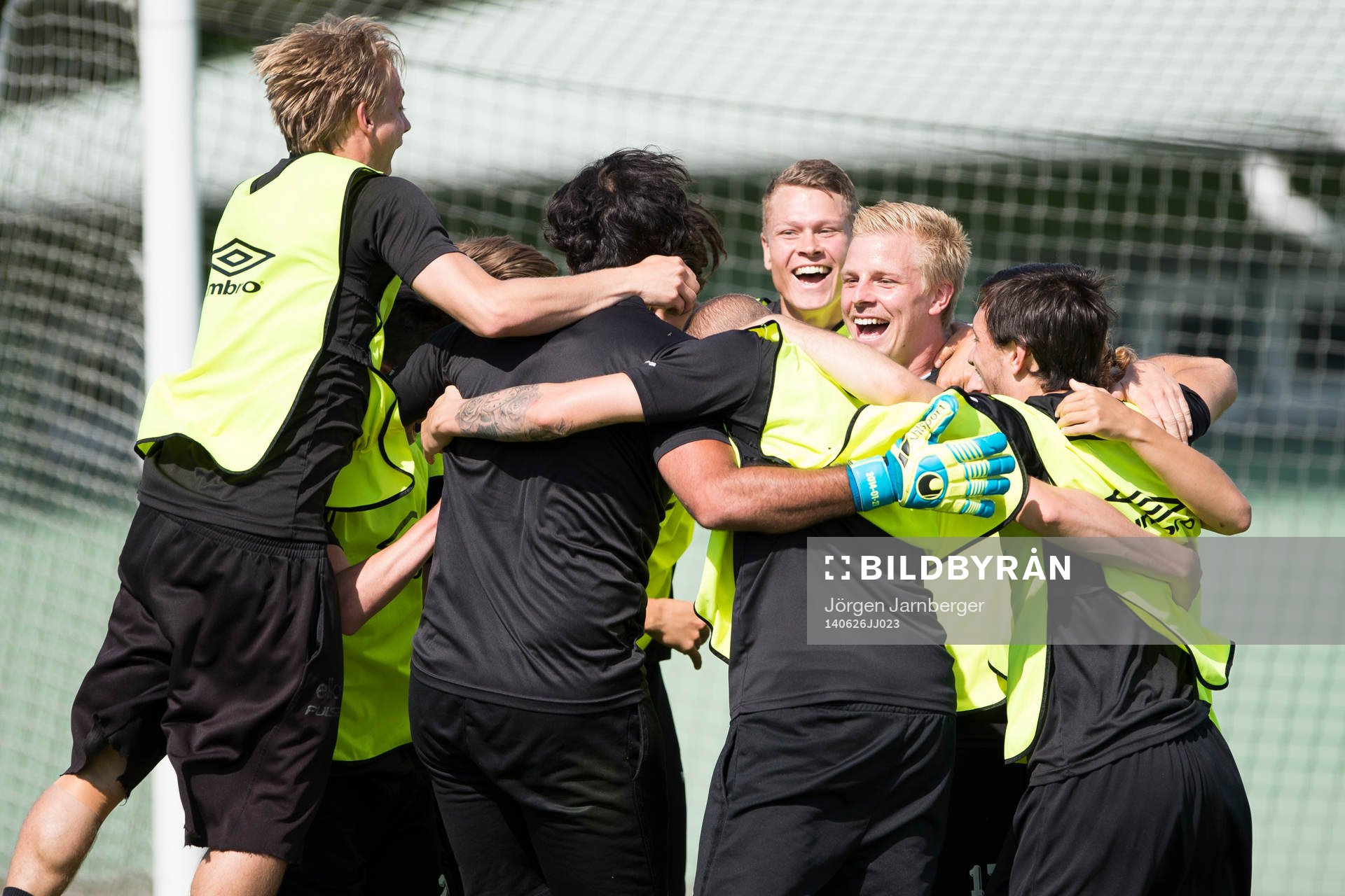 Elfsborgs yngre spelare jublar
