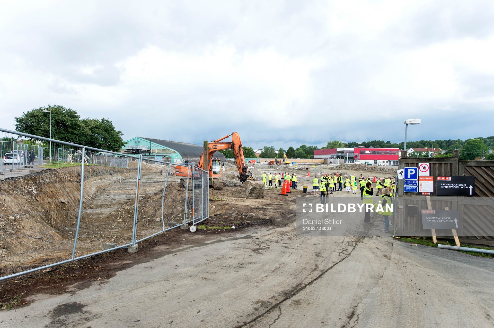 Platsen Rambergsvallen låg innan och där Häckens nya hemmaarena håller på att byggas den 27 juni 2014 i Göteborg.