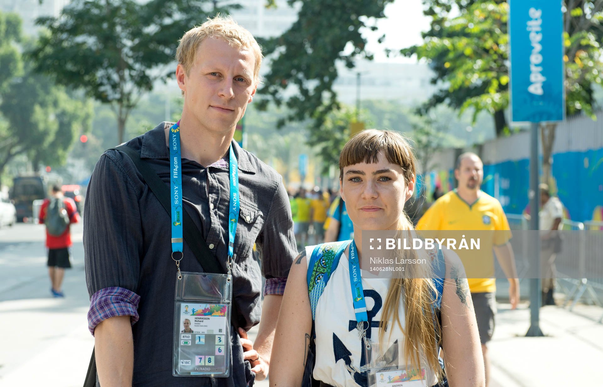 Susanna Andrén och Richard Henriksson, Radiosporten