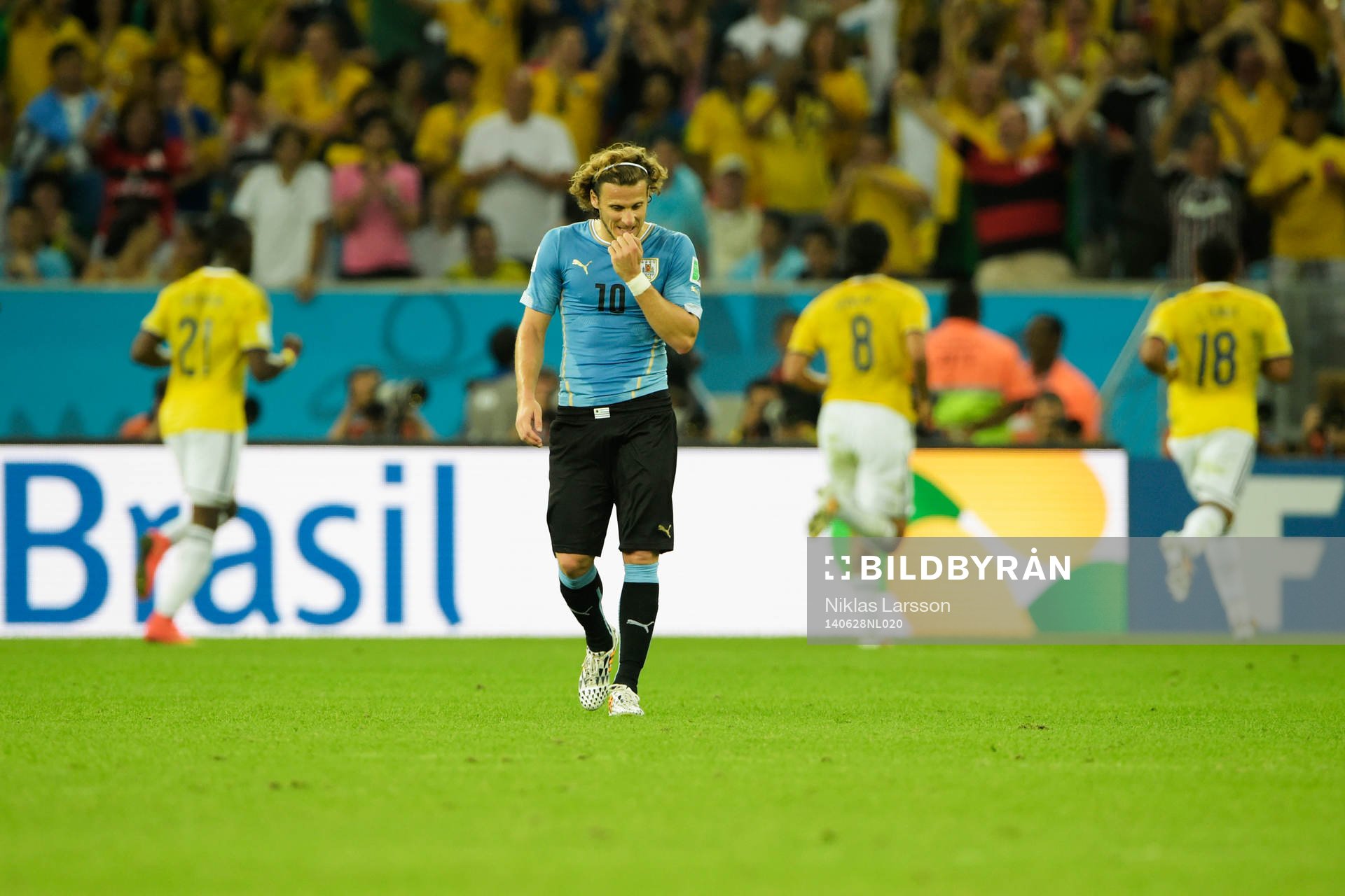 Uruguays Diego Forlán deppar