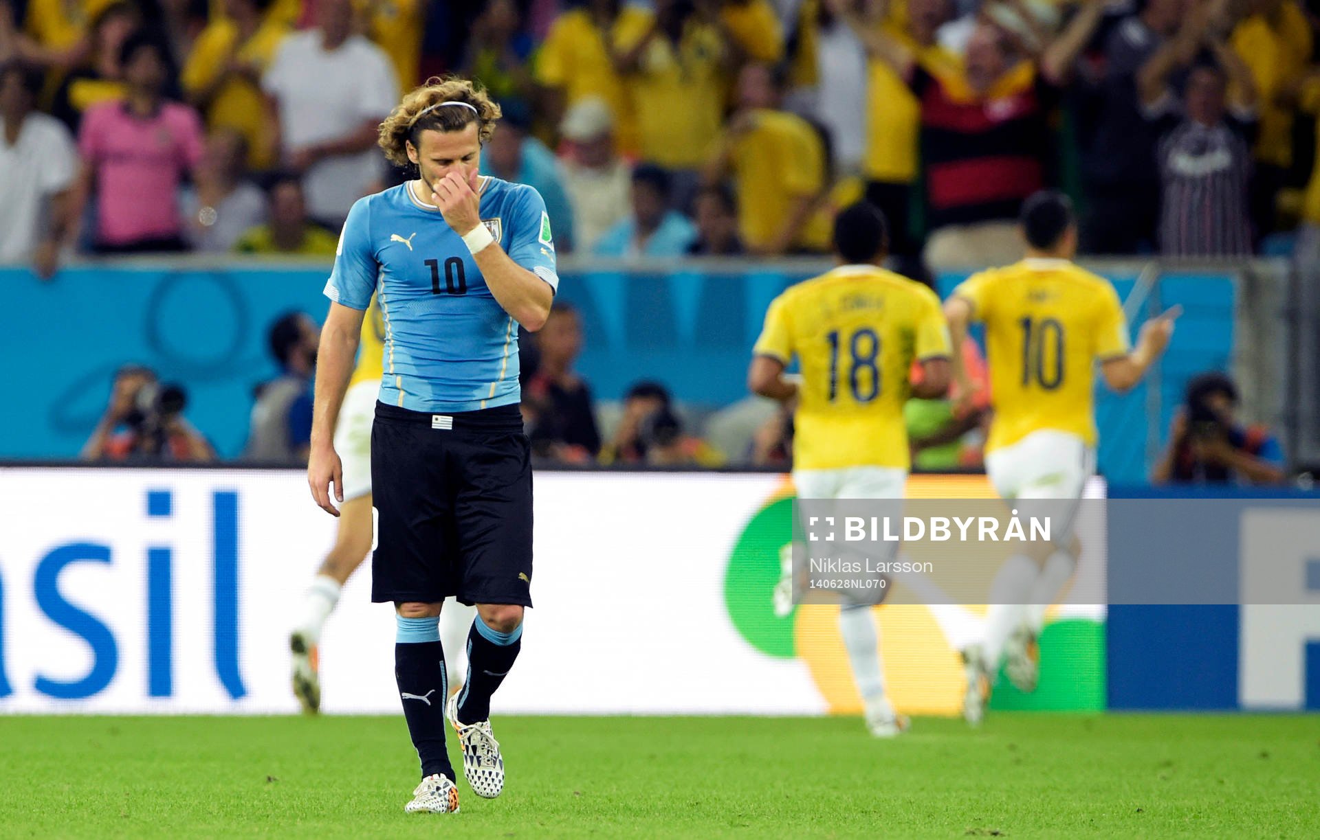 Uruguays Diego Forlán deppar