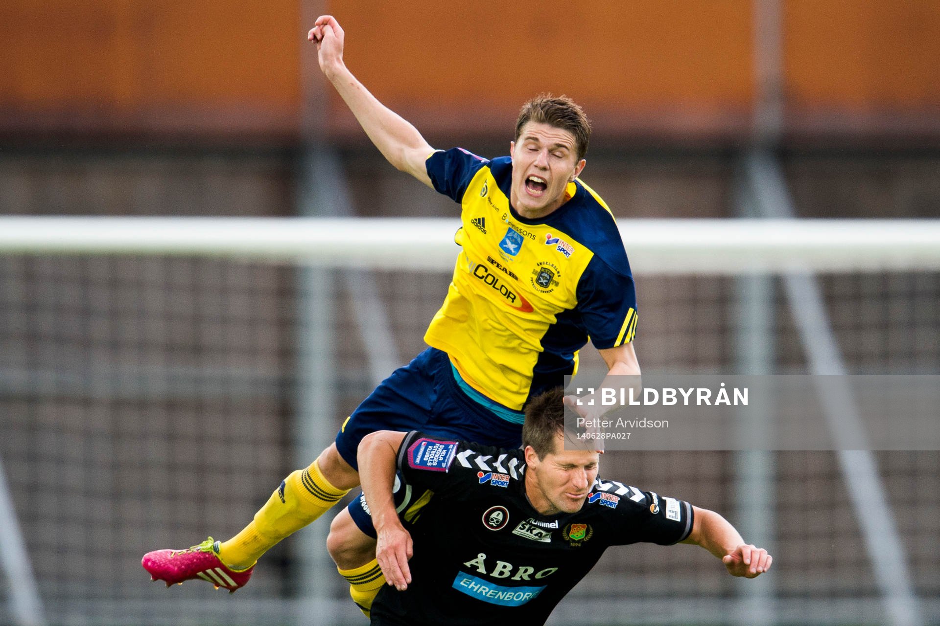 Ängelholms Fredrik Lundgren och GAIS Gabriel Altemark