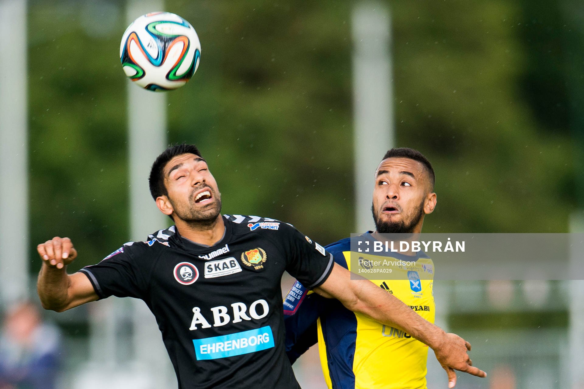 under fotbollsmatchen i Superettan mellan Ängelholm och