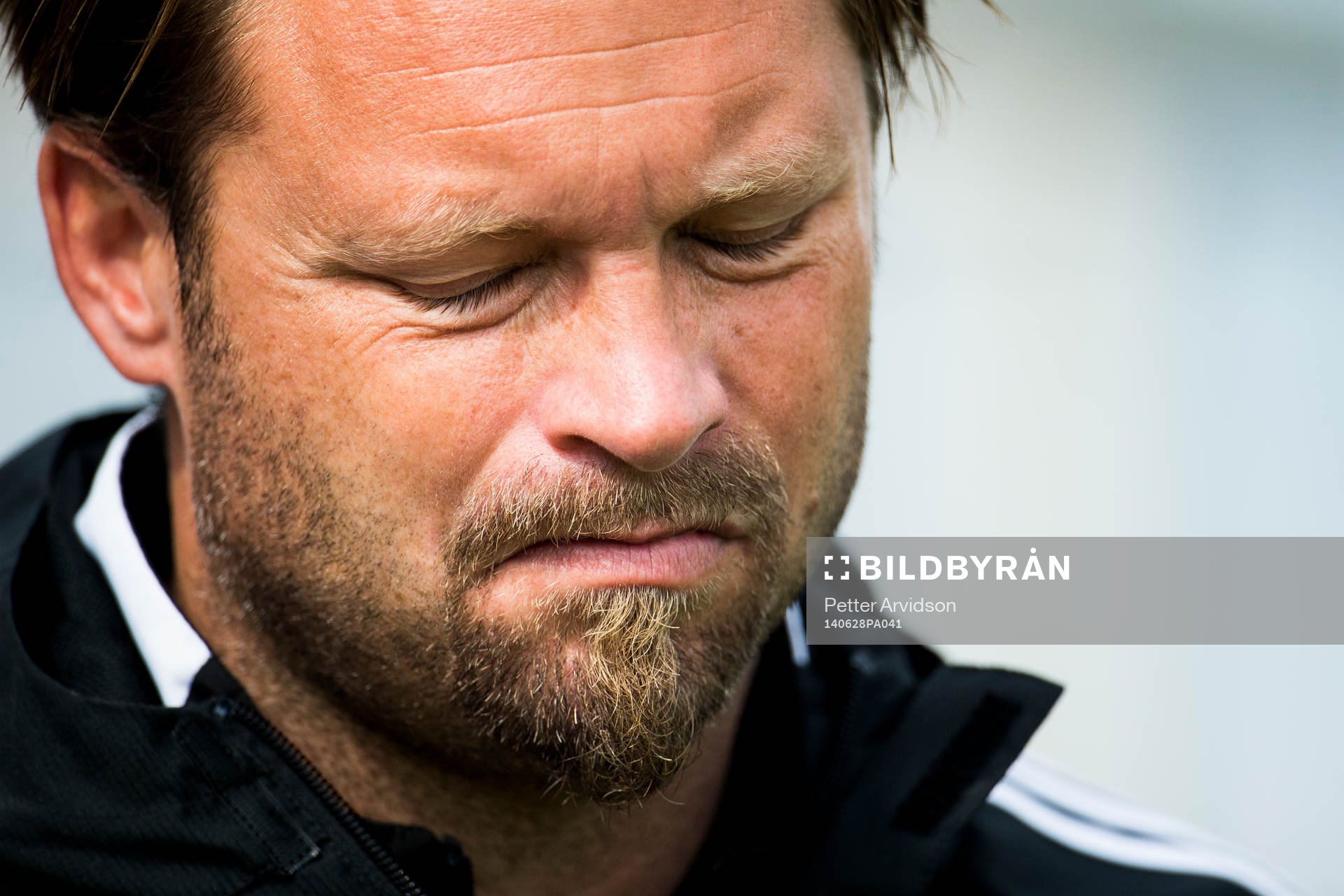 Ängelholms tränare Joakim Persson deppar