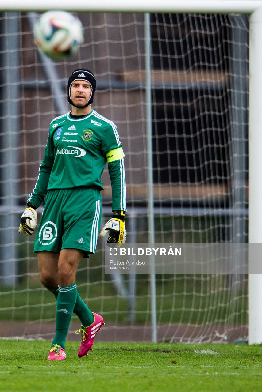 Ängelholms målvakt Matt Pyzdrowski