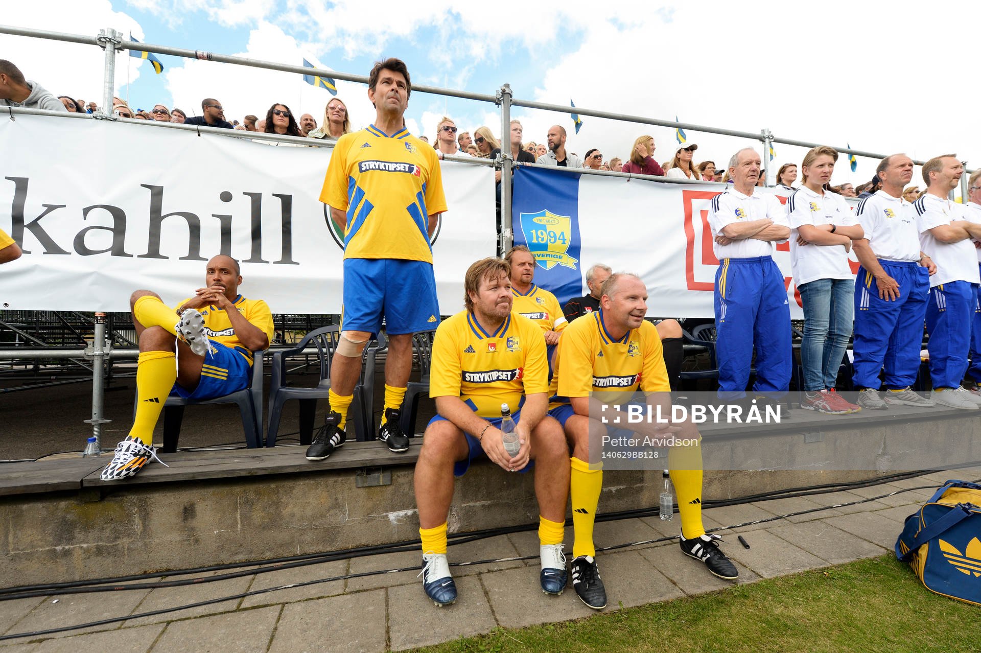 20-års jubileumsmatchen mellan VM-laget 1994 och Motståndarlaget den 29 juni 2014 i Båstad.