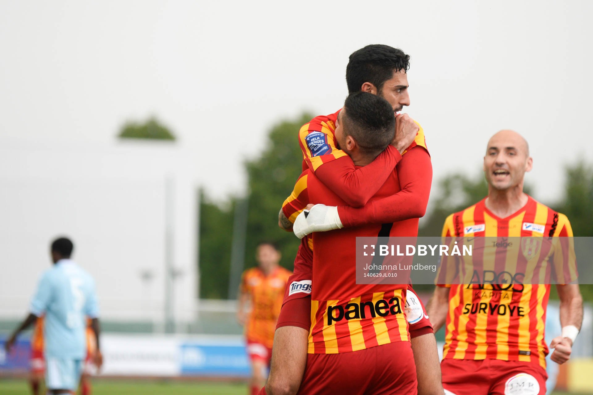 Syrianskas Isa Demir jublar