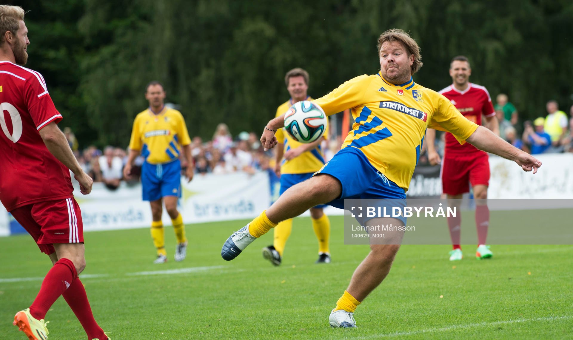 Tomas Brolin i jubileumsmatchen VM-laget 1994 i Grevie 29