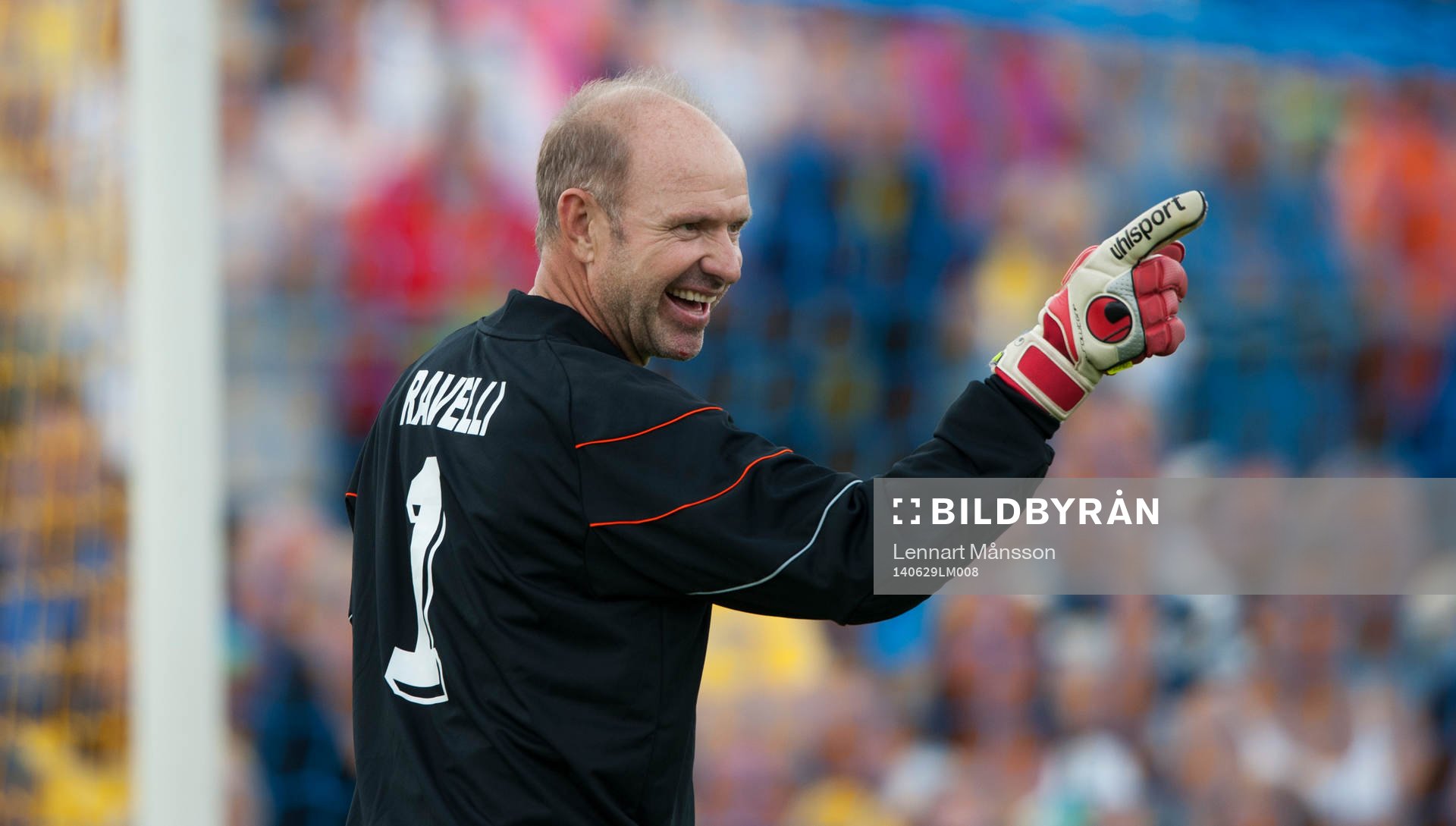 Thomas Ravelli i jubileumsmatchen VM-laget 1994 i Grevie 29