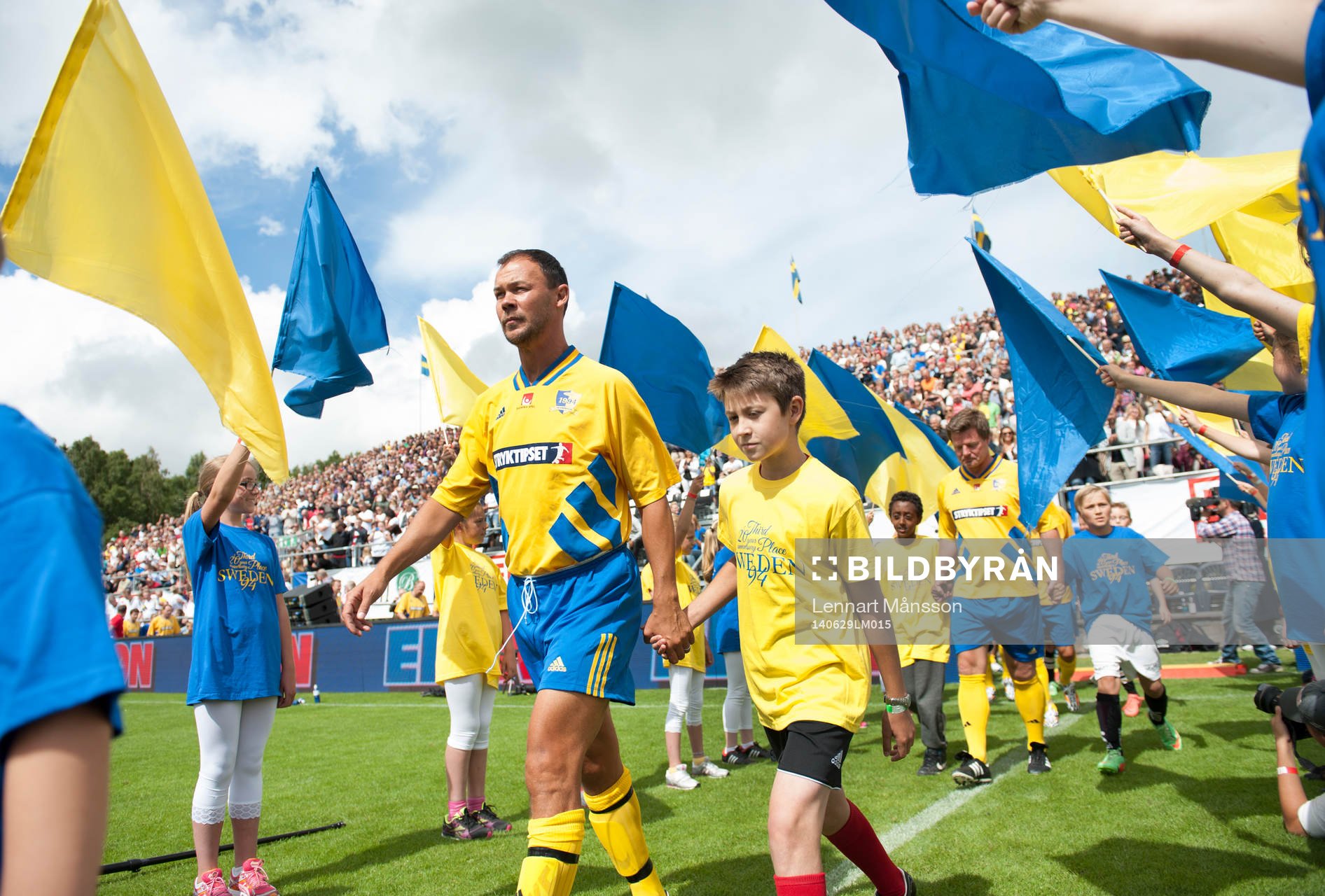 Jocke Björklund gör entré i jubileumsmatchen VM-laget