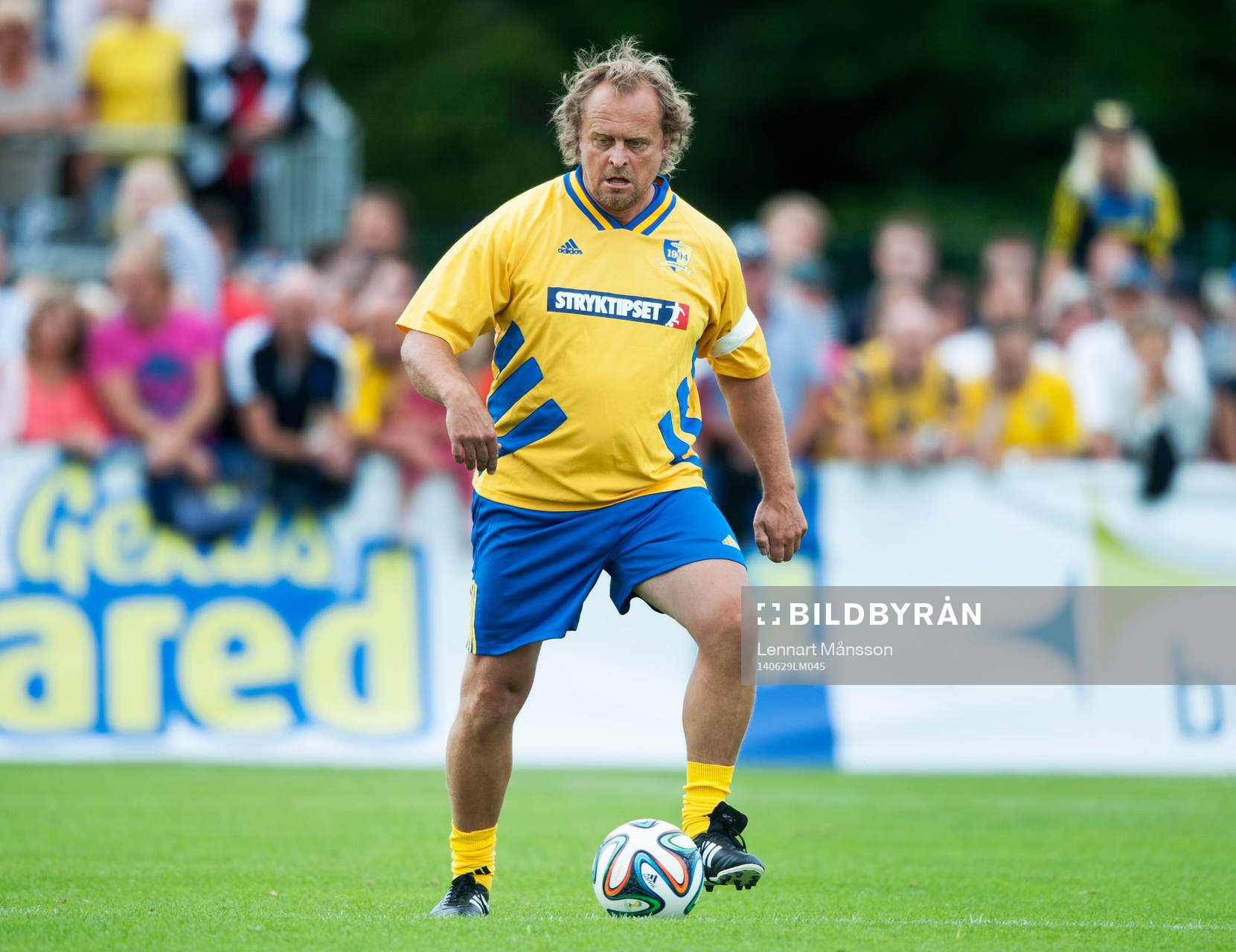Jonas Thern  i jubileumsmatchen VM-laget 1994 i Grevie 29