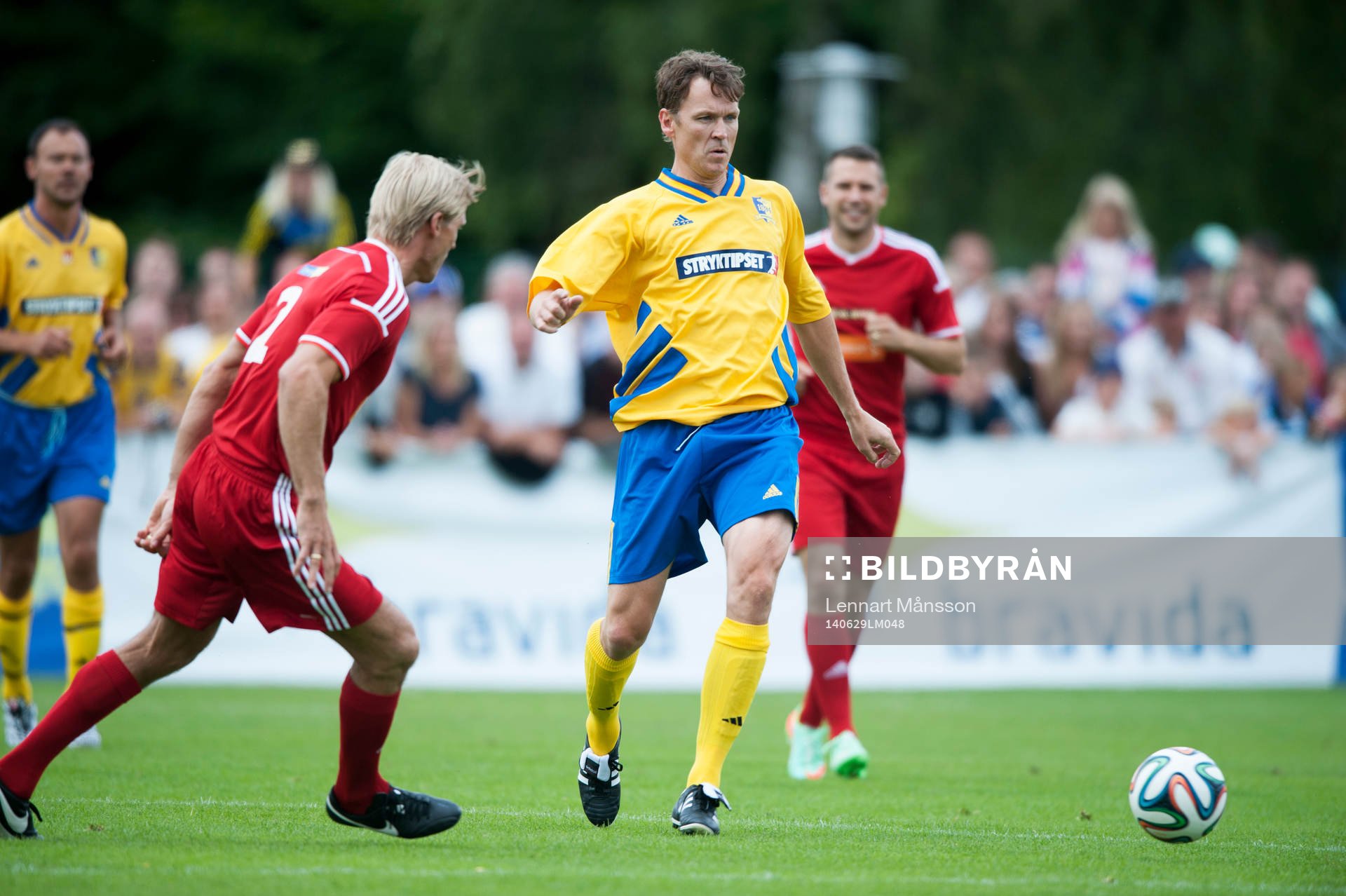 Magnus Erlingmark  i jubileumsmatchen VM-laget 1994 i