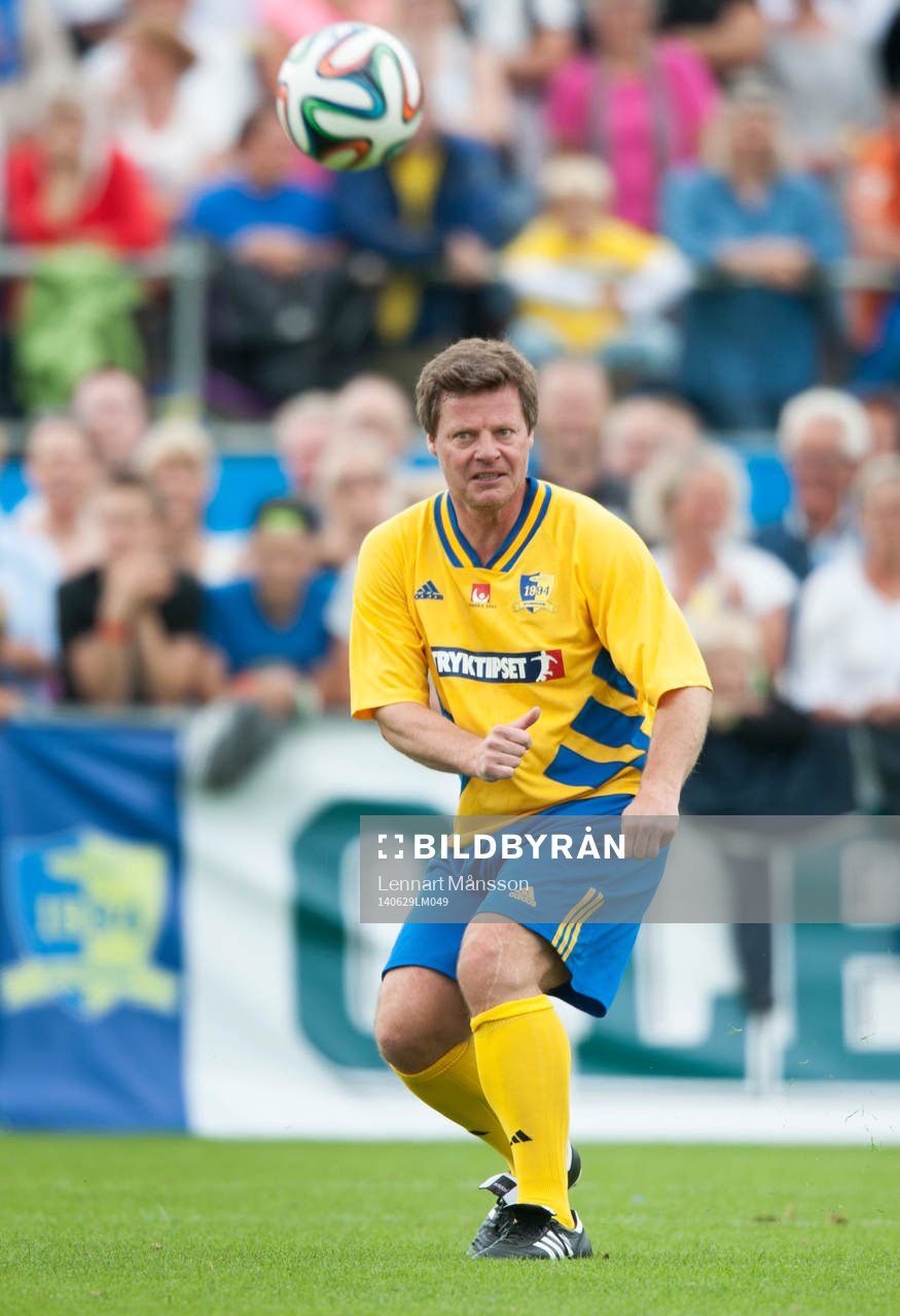 Stefan Schwarz i jubileumsmatchen VM-laget 1994 i Grevie 29