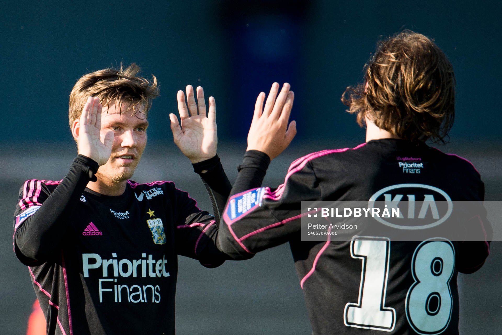 IFK Göteborgs Karl Bohm jublar