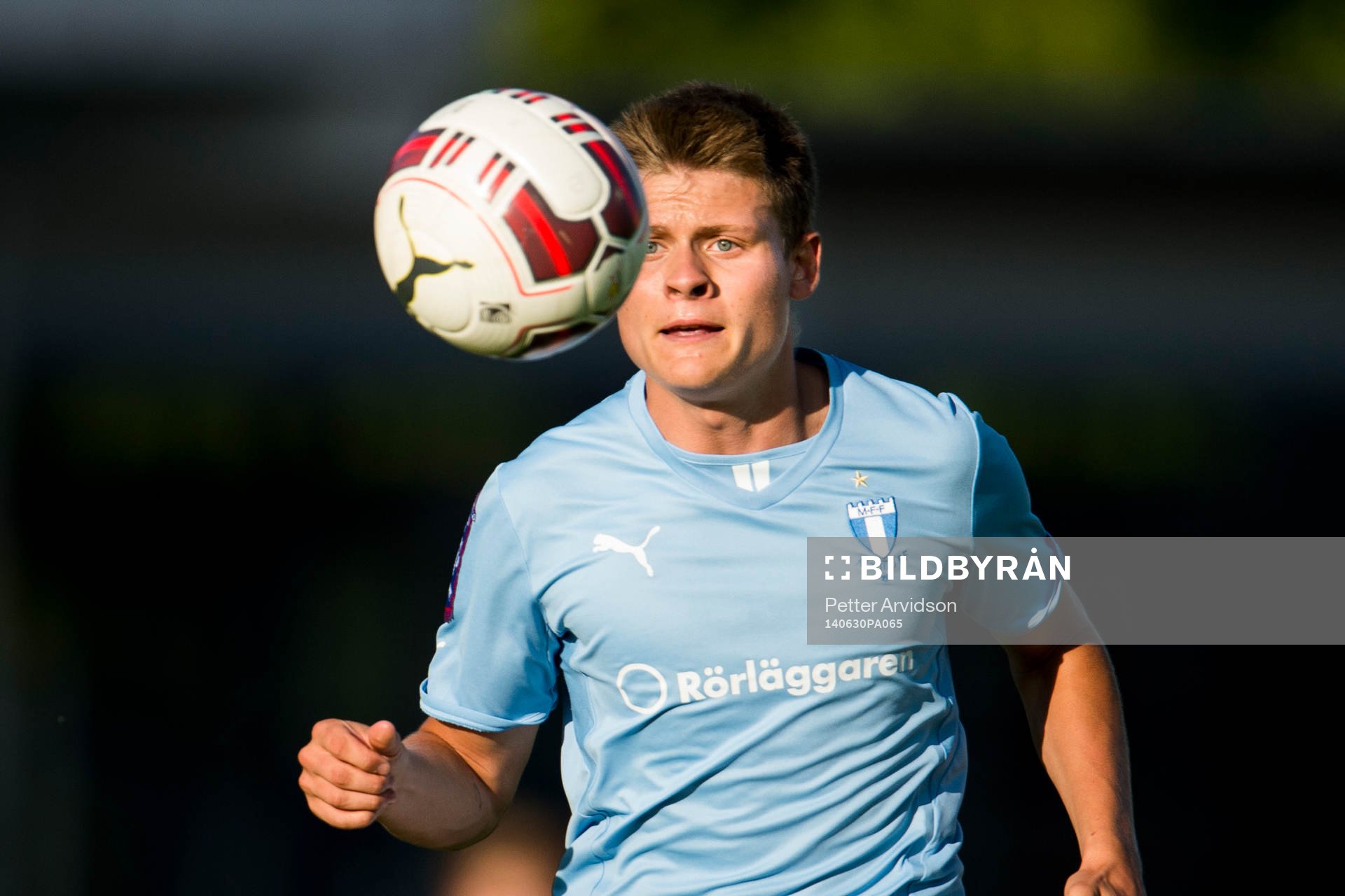 Malmö FFs Hannes Cederholm