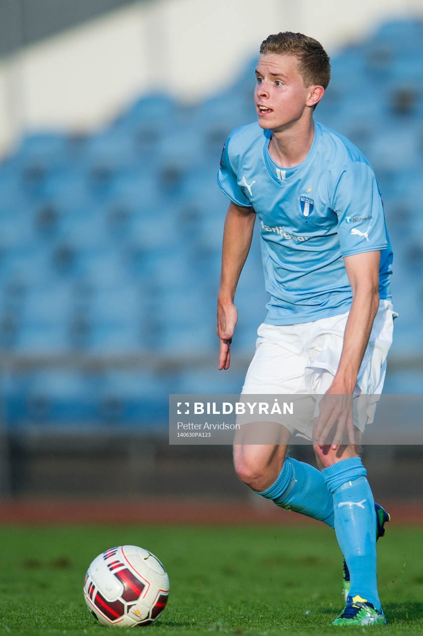 Malmö FFs Victor Wernersson