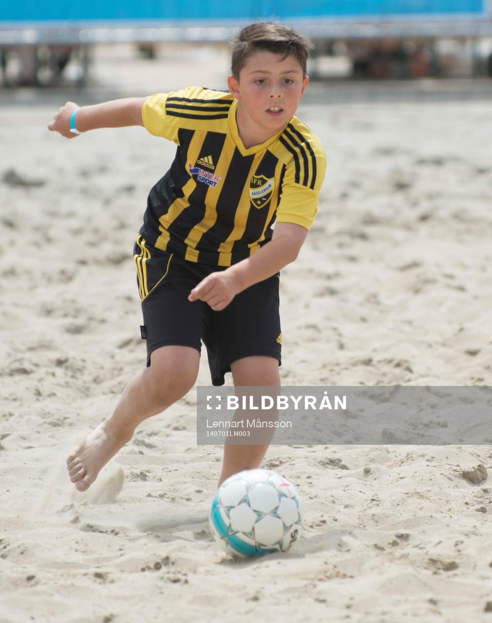 IFK Hässleholms pojkar födda 2003 i en match