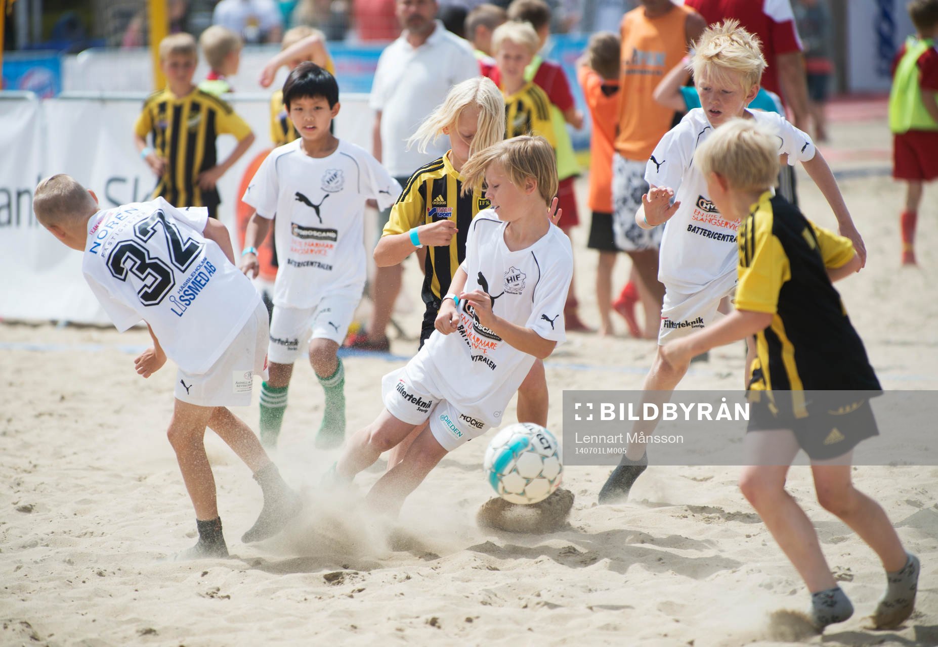 IFK Hässleholms pojkar födda 2003 i en match