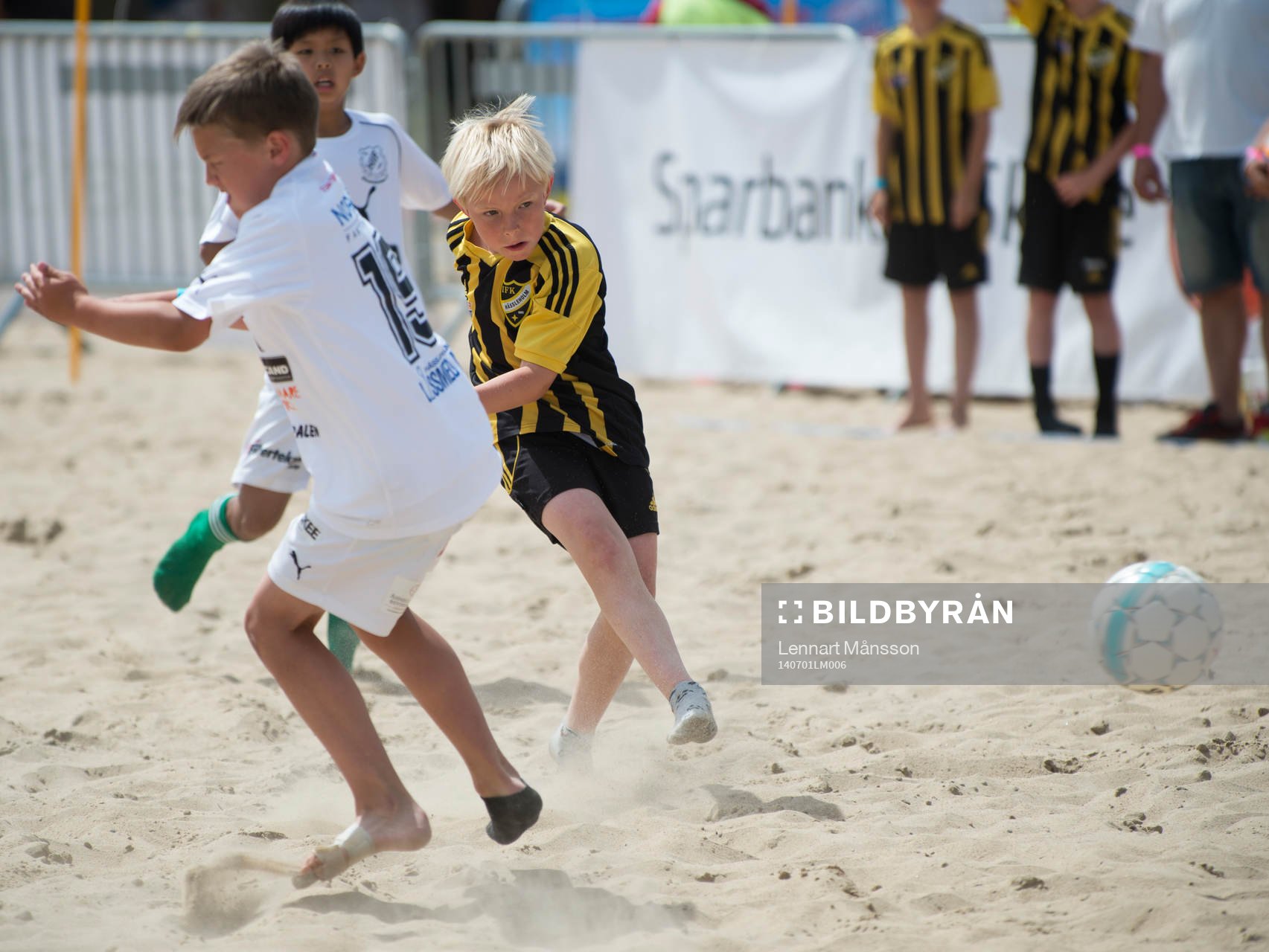 IFK Hässleholms pojkar födda 2003 i en match