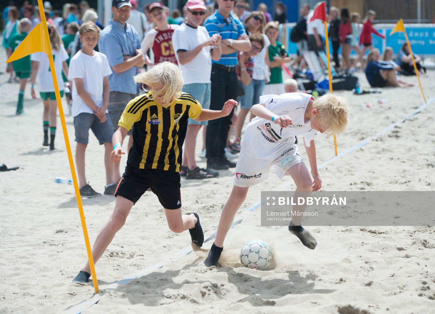 IFK Hässleholms pojkar födda 2003 i en match