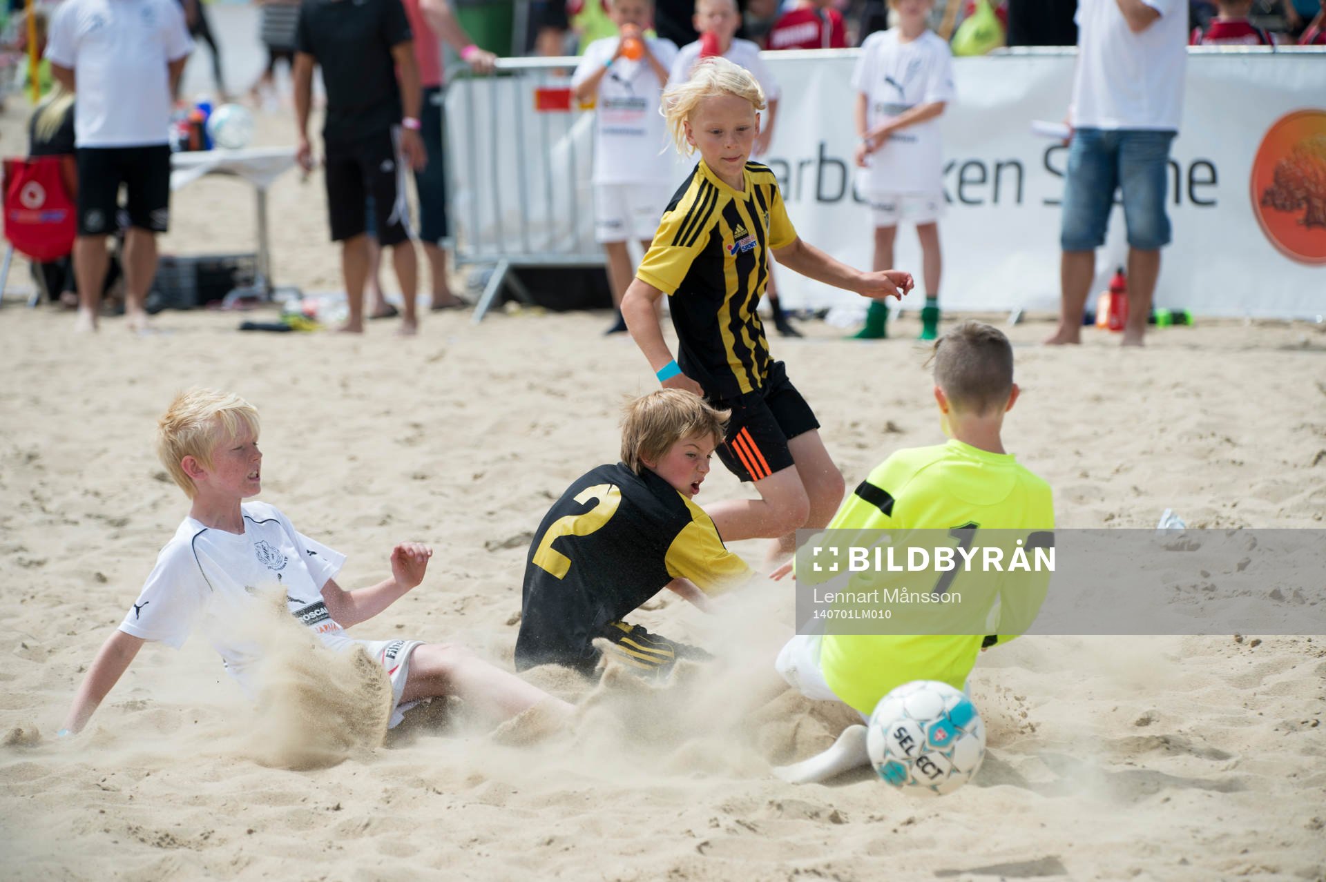 IFK Hässleholms pojkar födda 2003 i en match