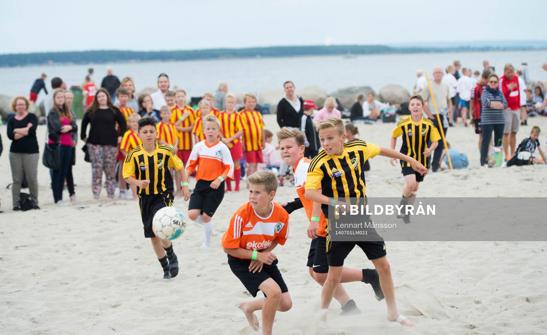 IFK Hässleholms pojkar födda 2002 i en match