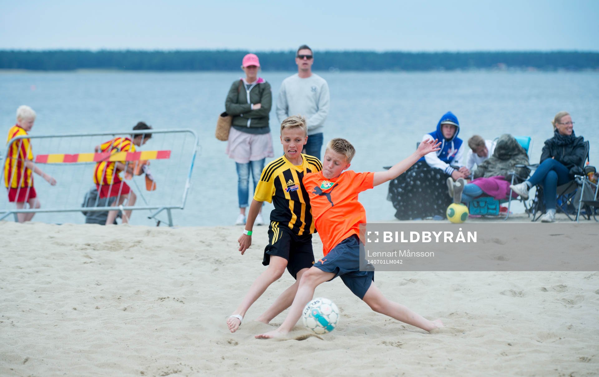 IFK Hässleholms Isak Holmberg pojkar födda 2002 i en match