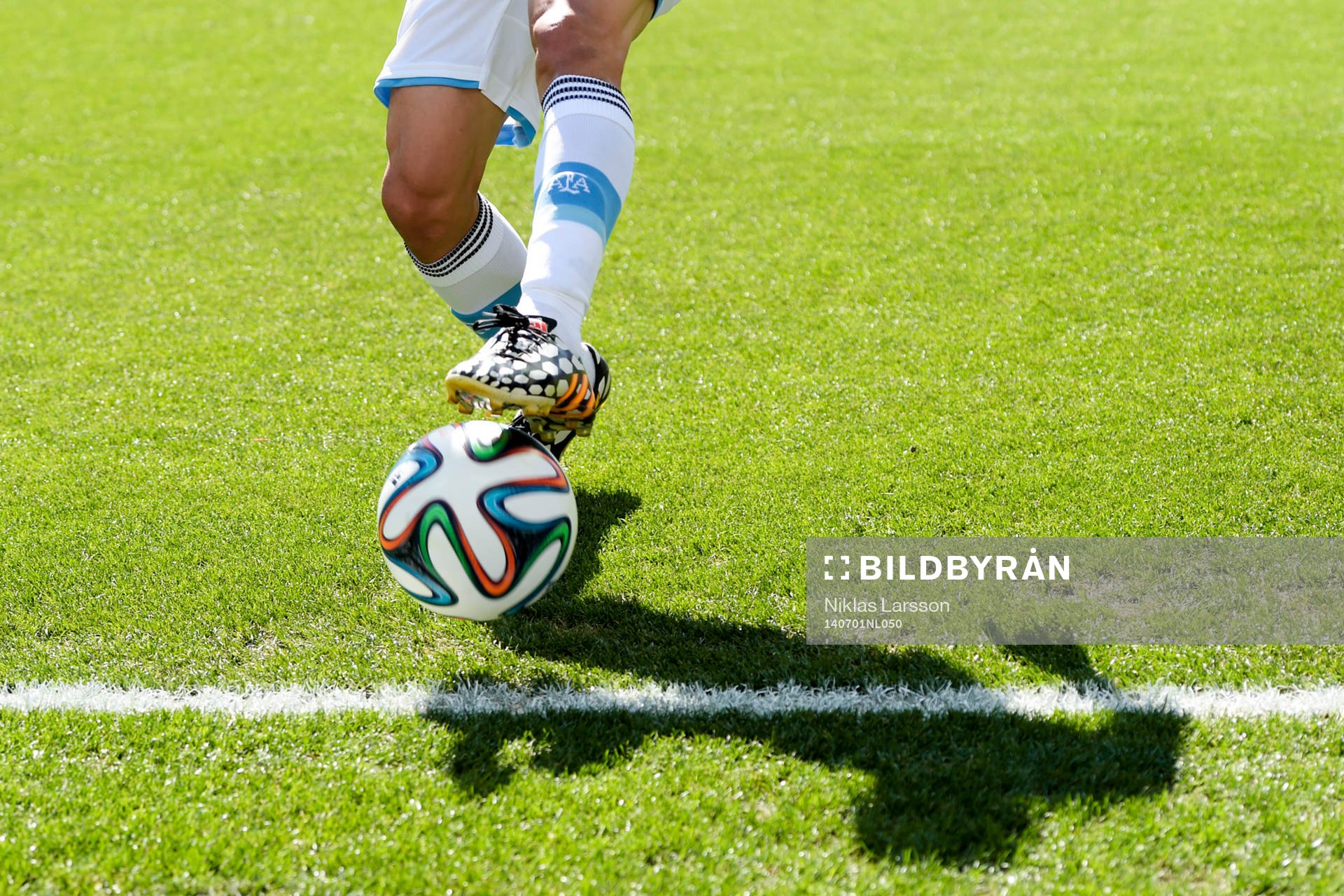 under åttondelsfinalen mellan Argentina och Schweiz