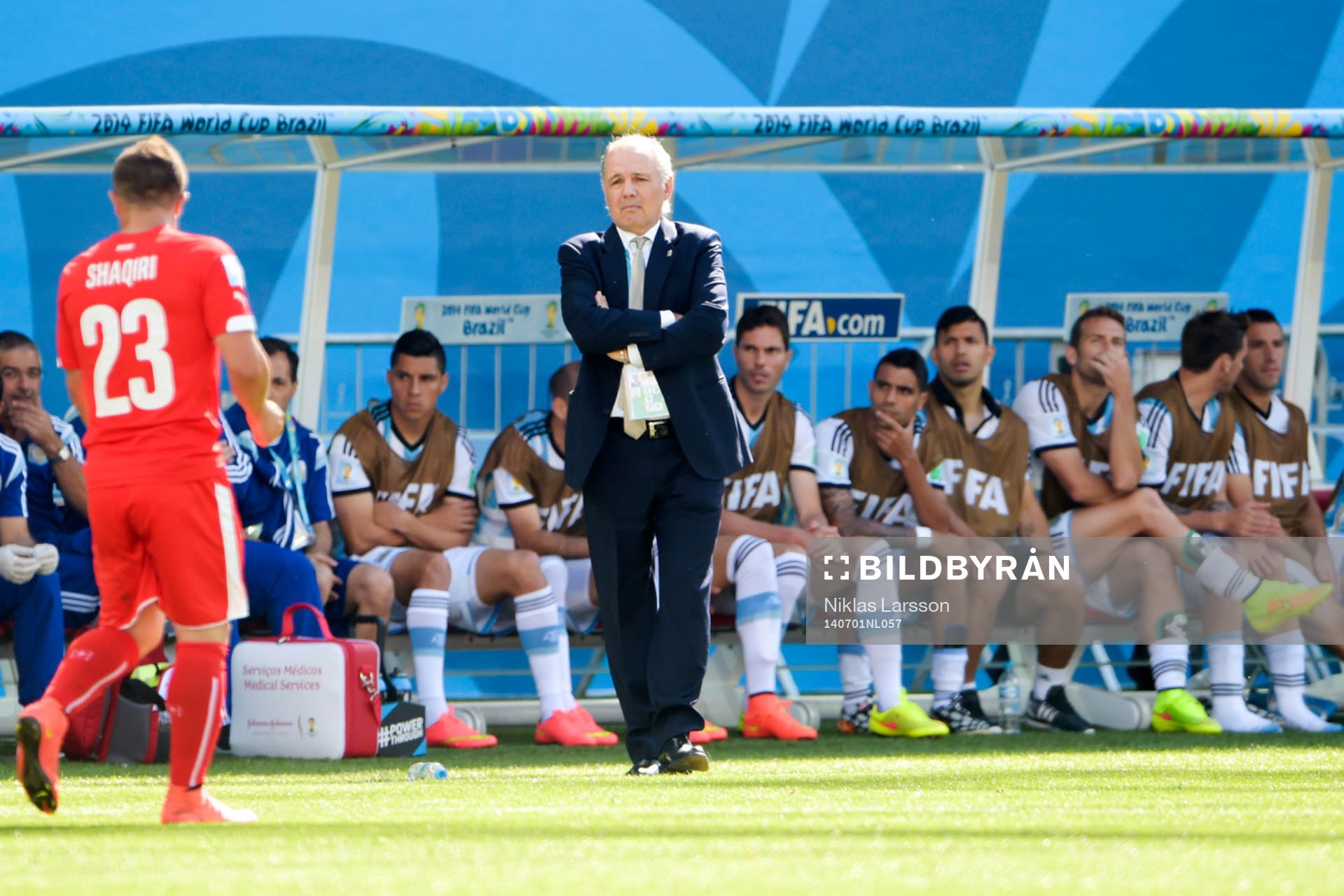 Argentinas förbundskapten Alejandro Sabella